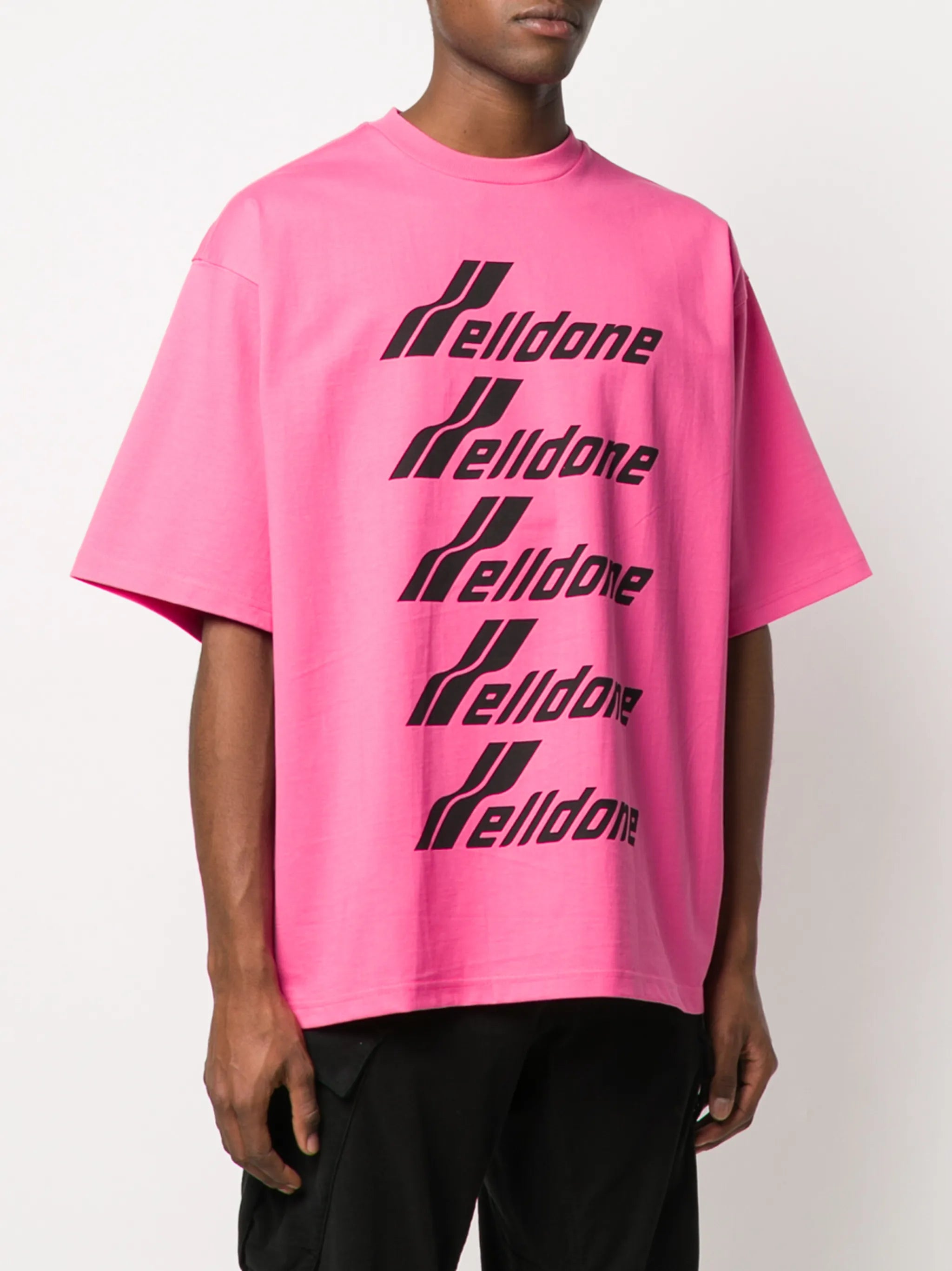 oversized logo-print T-shirt