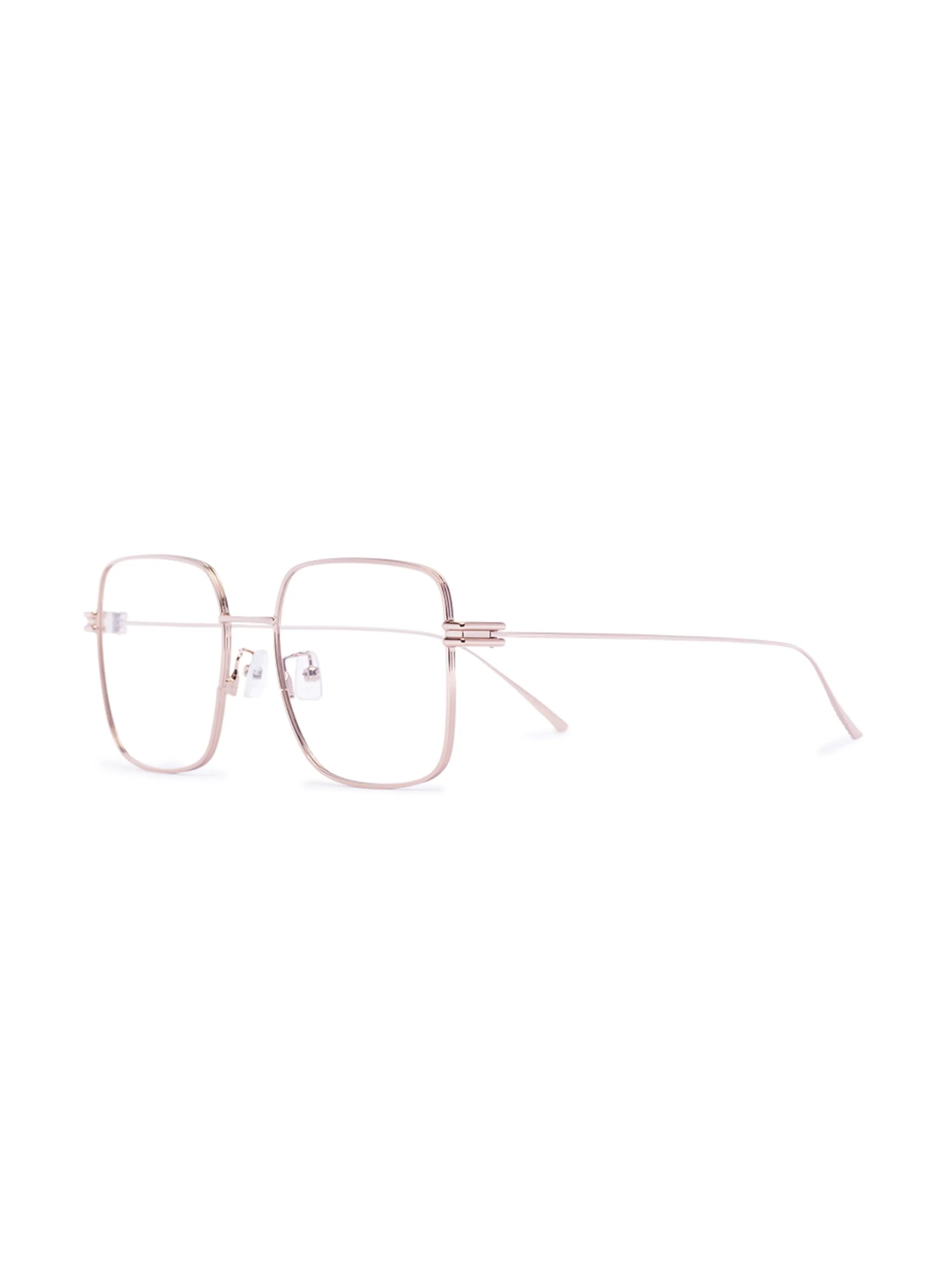 square-frame optical glasses