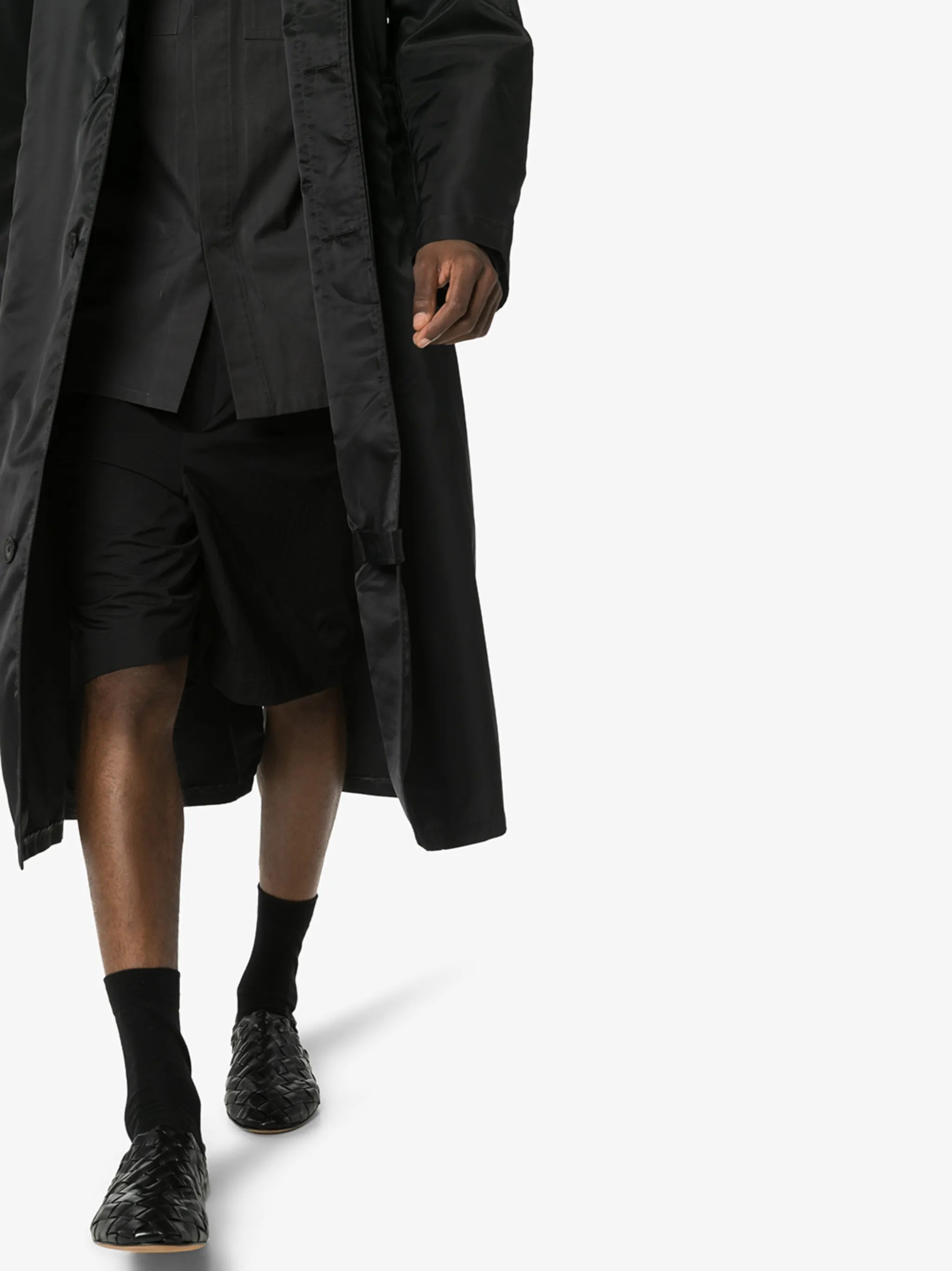 Intrecciato slip-on loafers