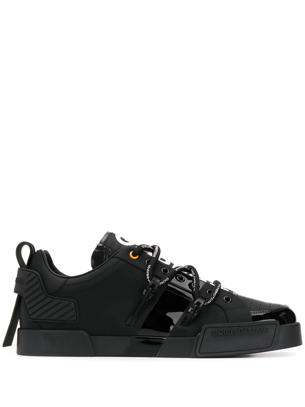 Portofino patent leather sneakers