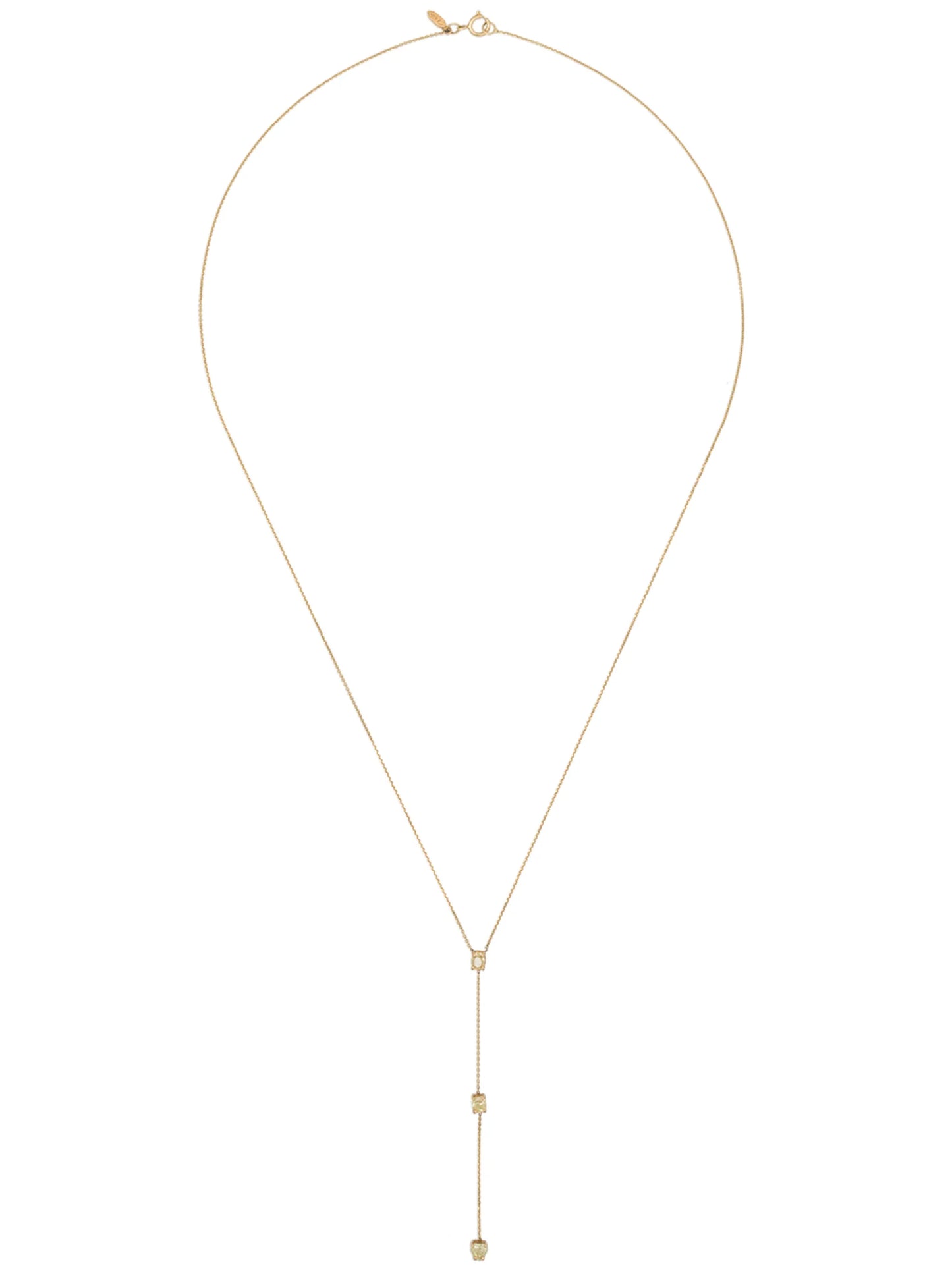14kt gold Stardust diamond necklace