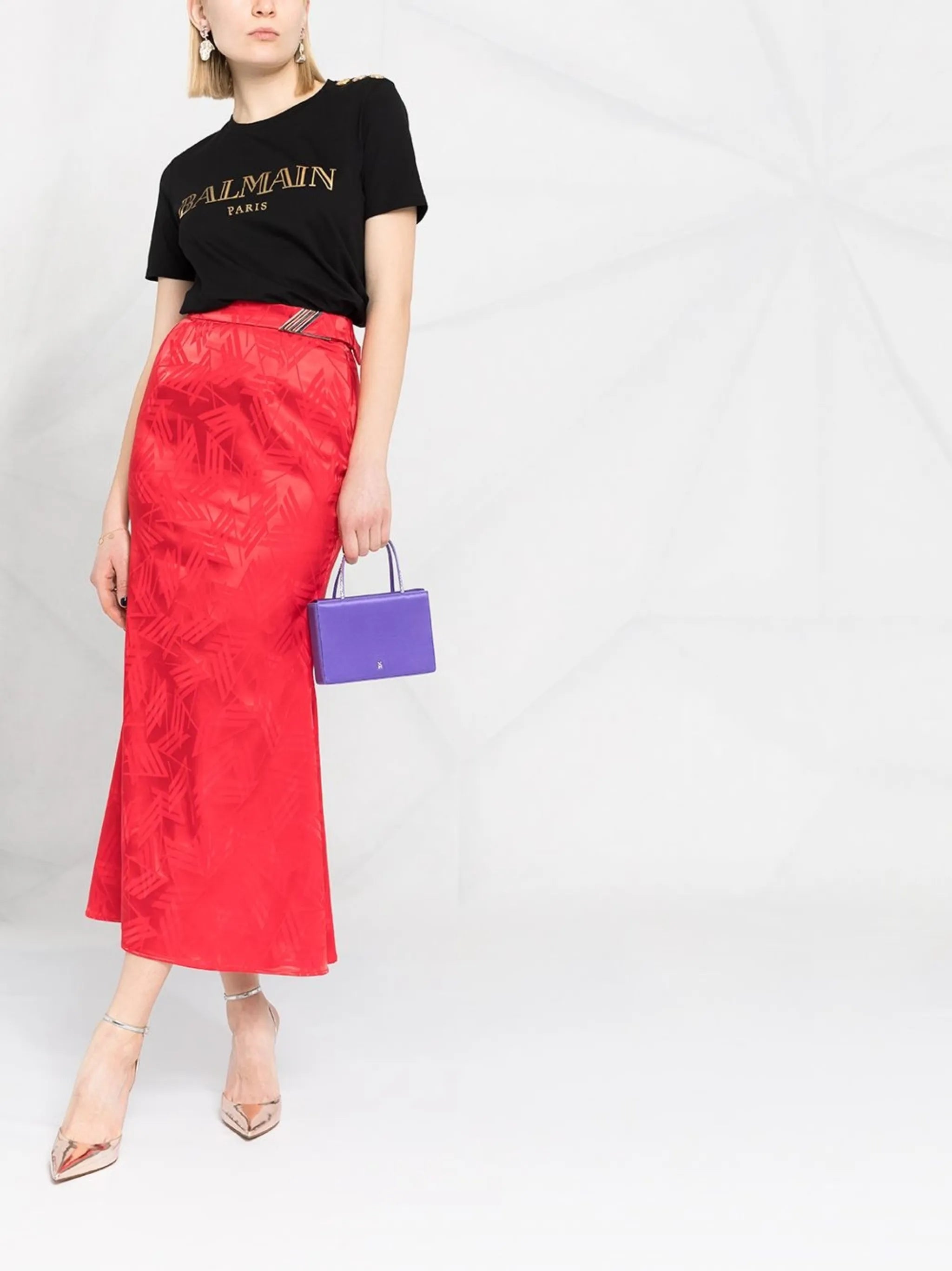 logo print T-shirt