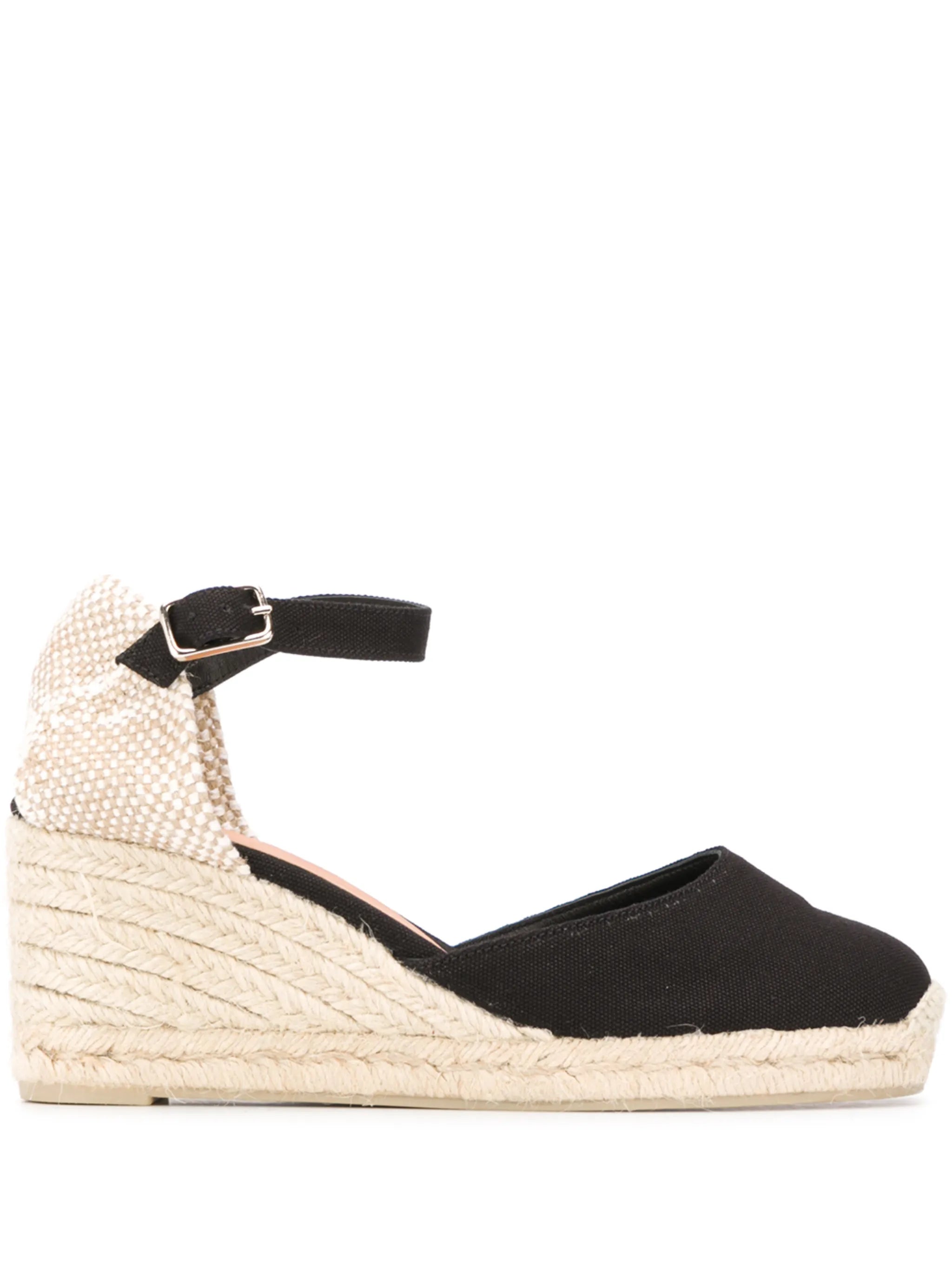 mid wedge heel espadrilles