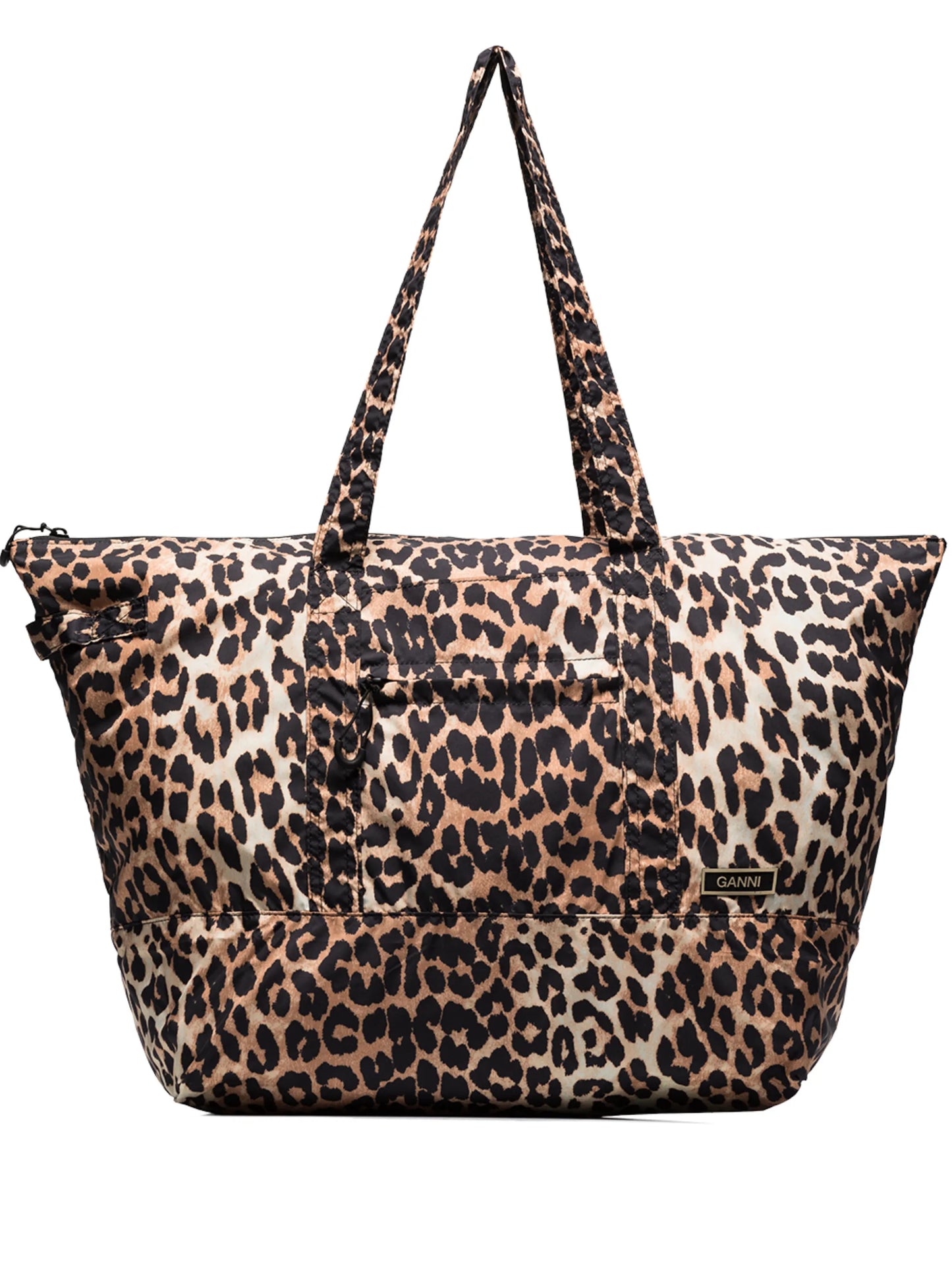 leopard-print shoulder bag