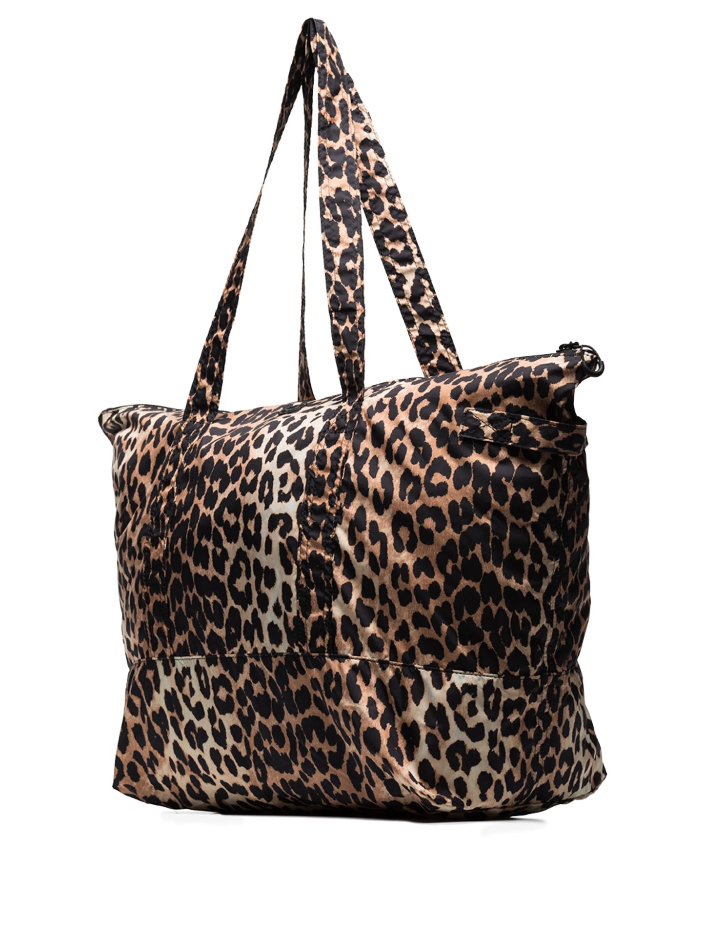 leopard-print shoulder bag