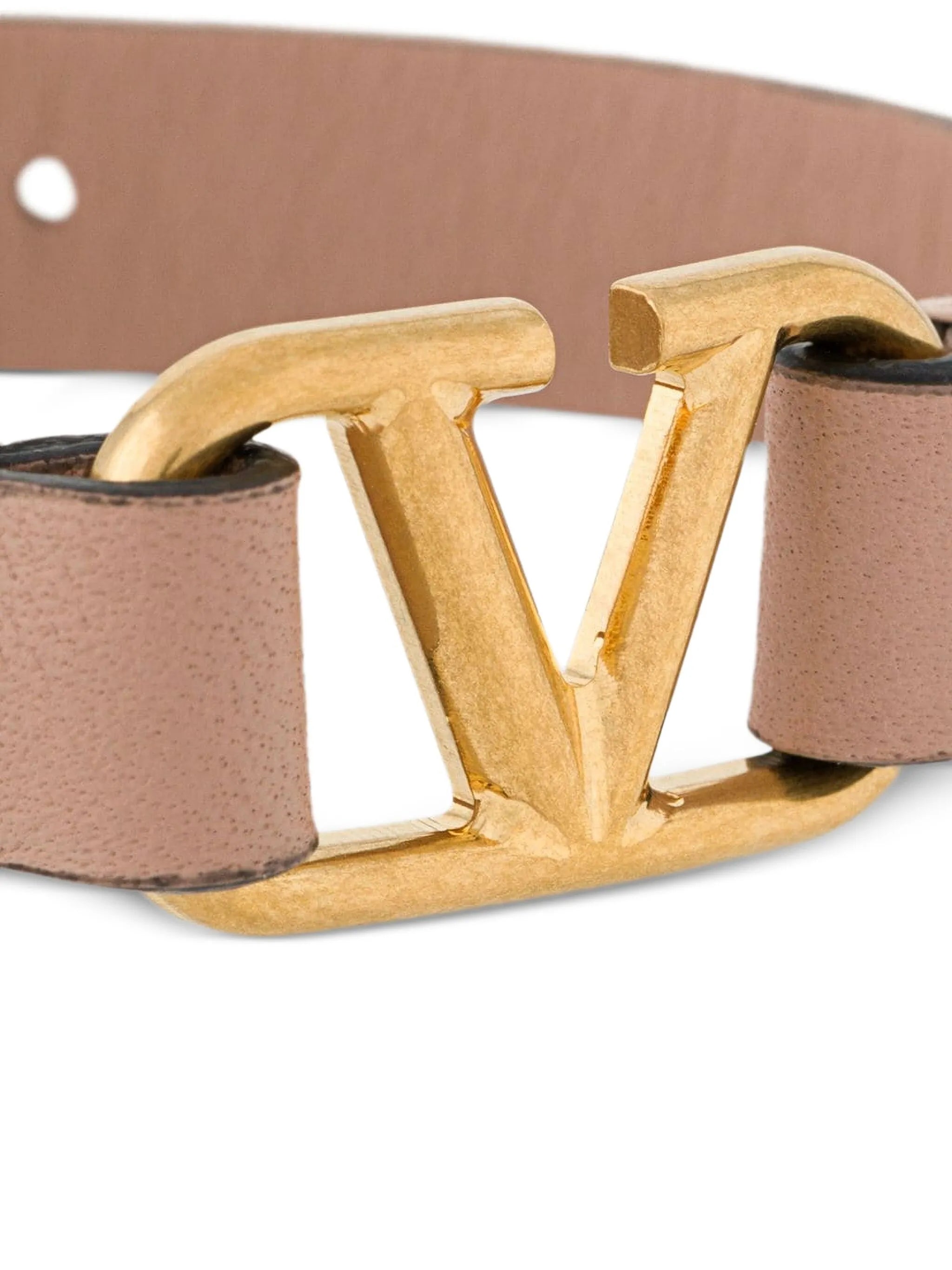 VLogo Signature leather bracelet