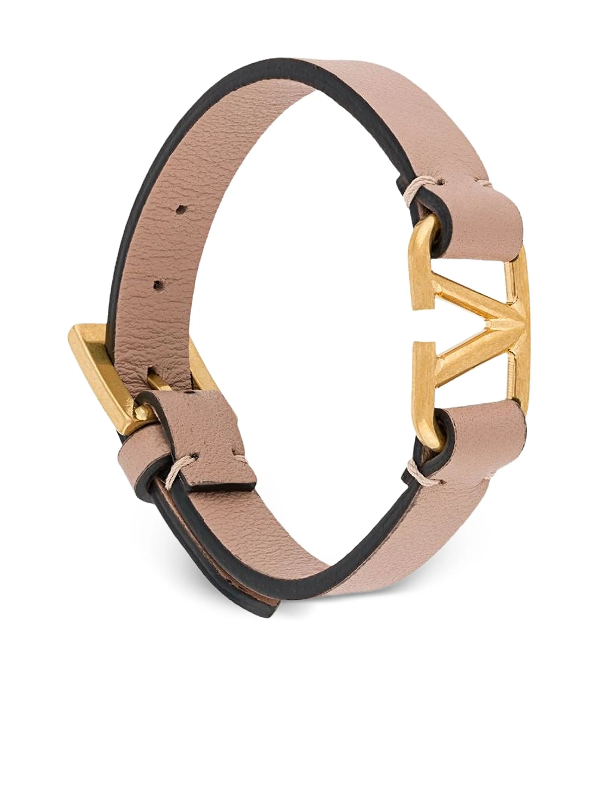 VLogo Signature leather bracelet
