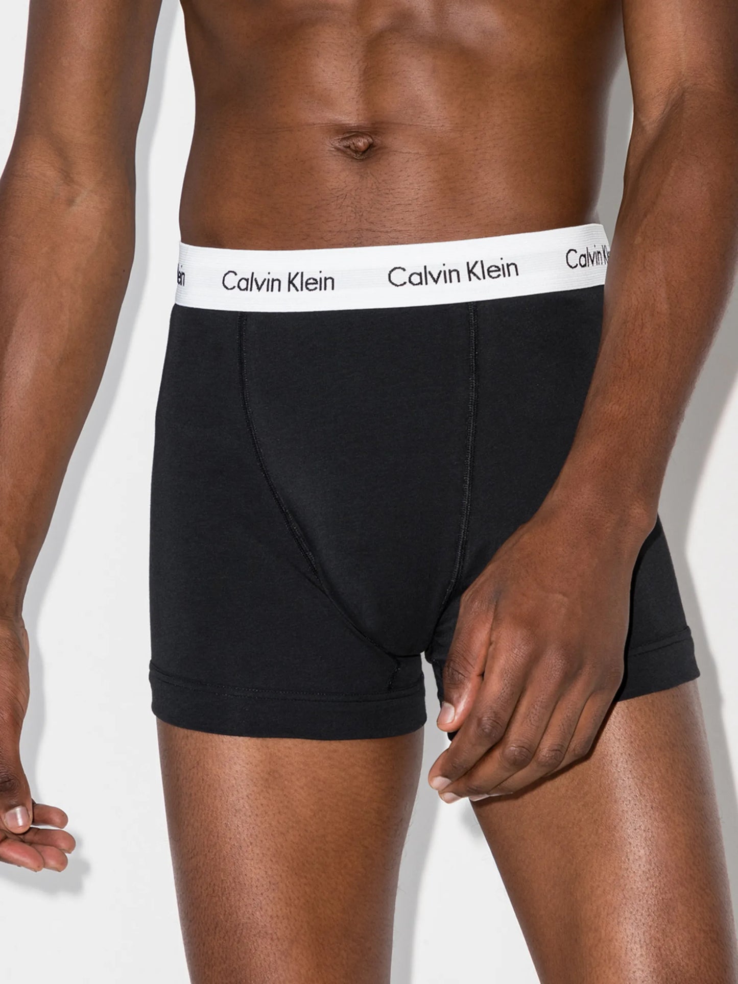 three pack logo waistband boxer trunks