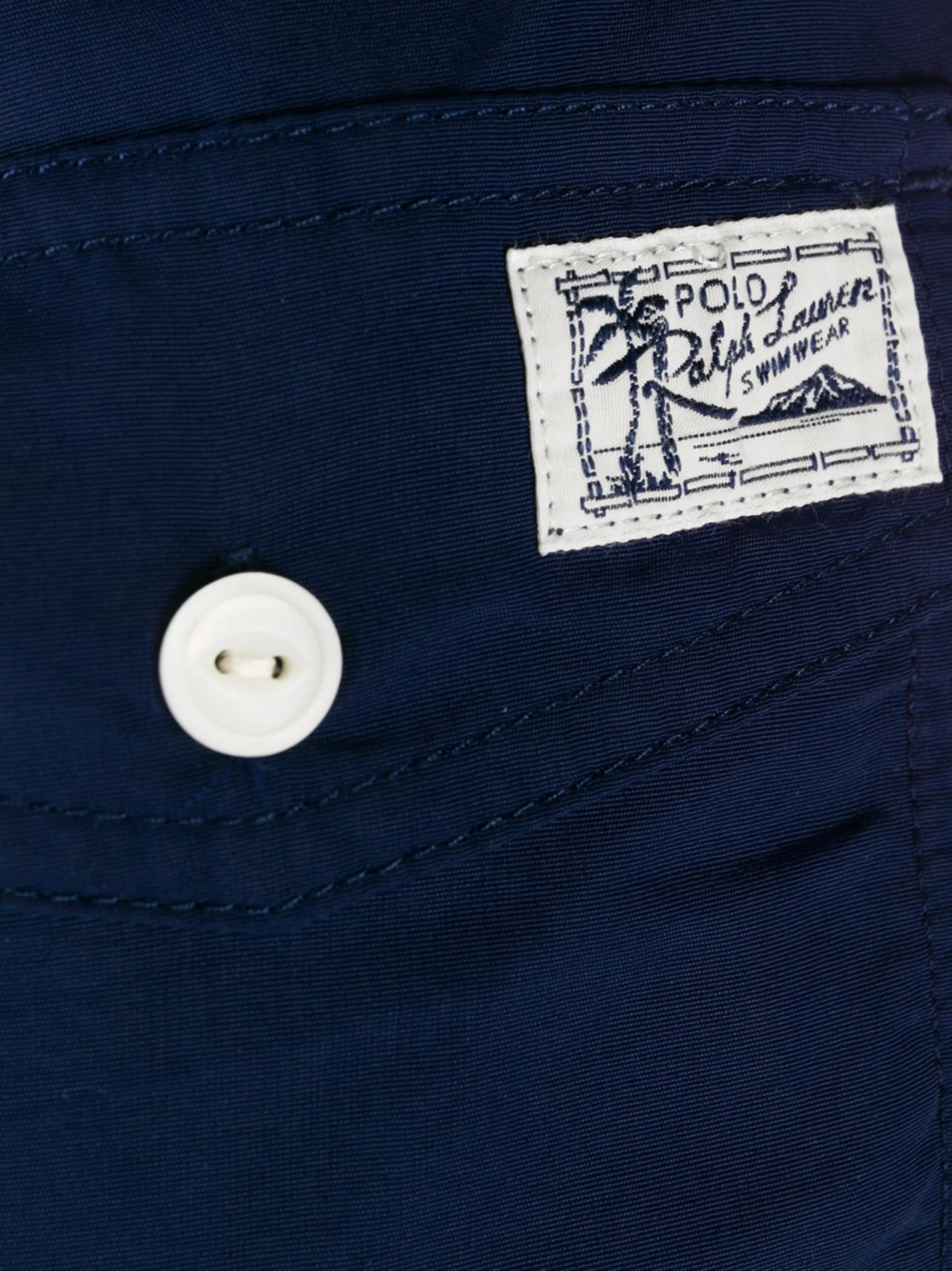 logo-embroidered swim shorts