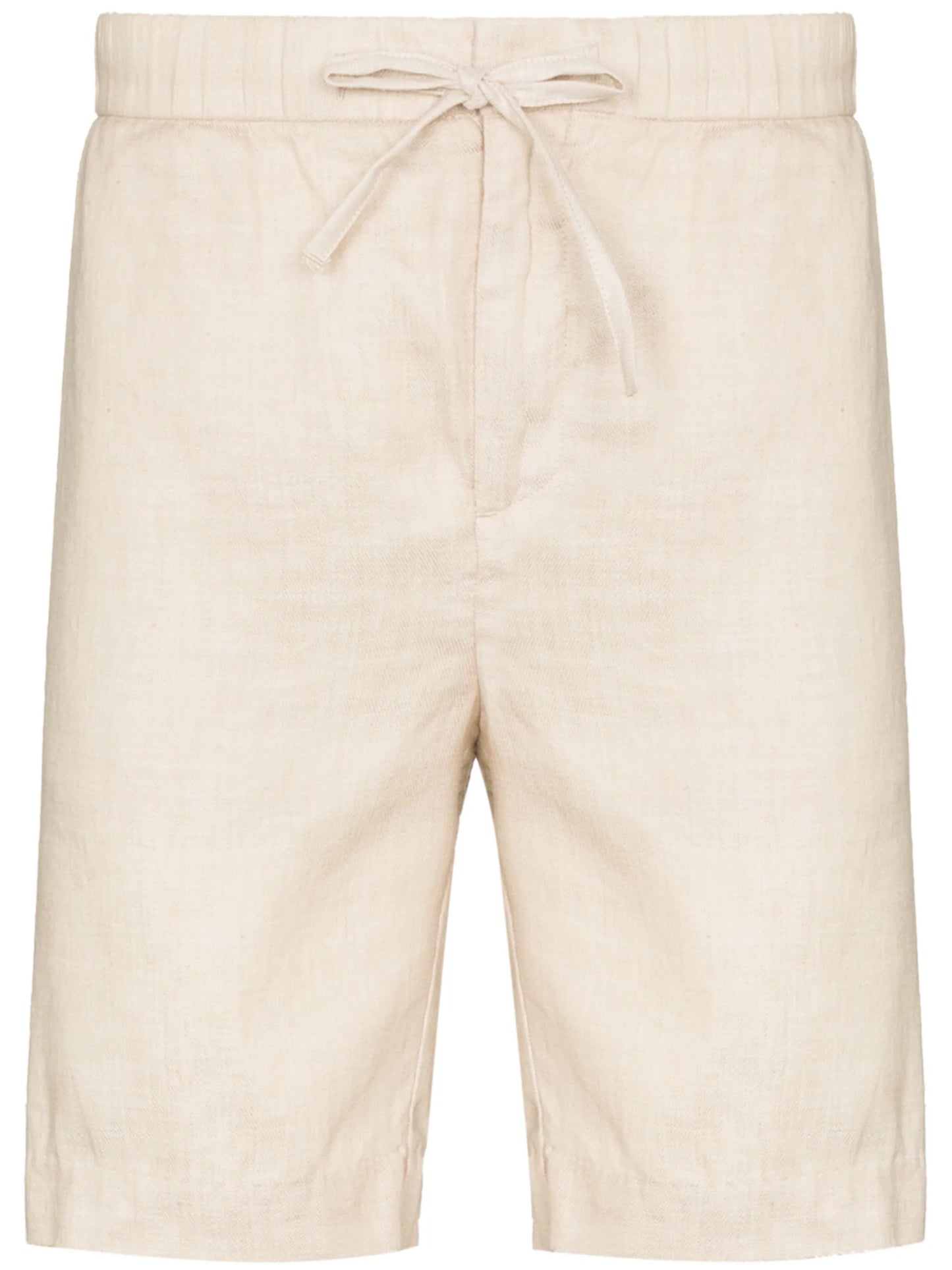 drawstring-waist knee-length shorts
