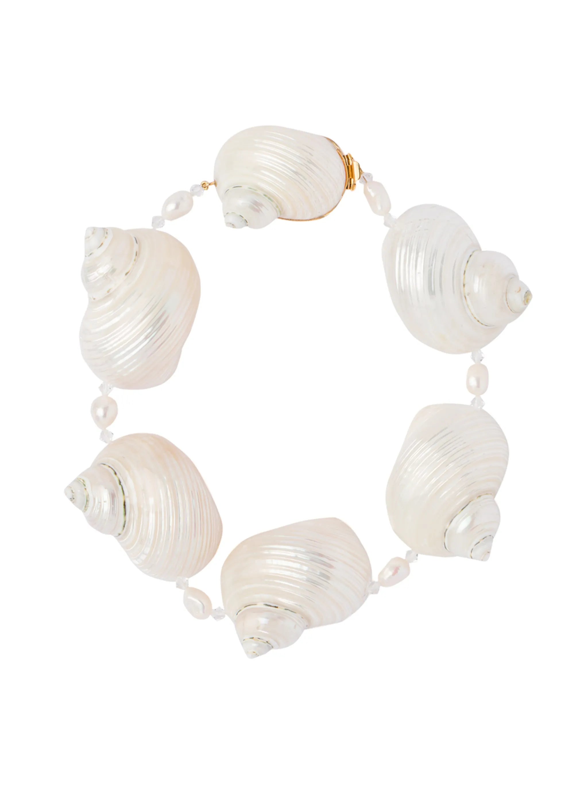 oversized shell choker