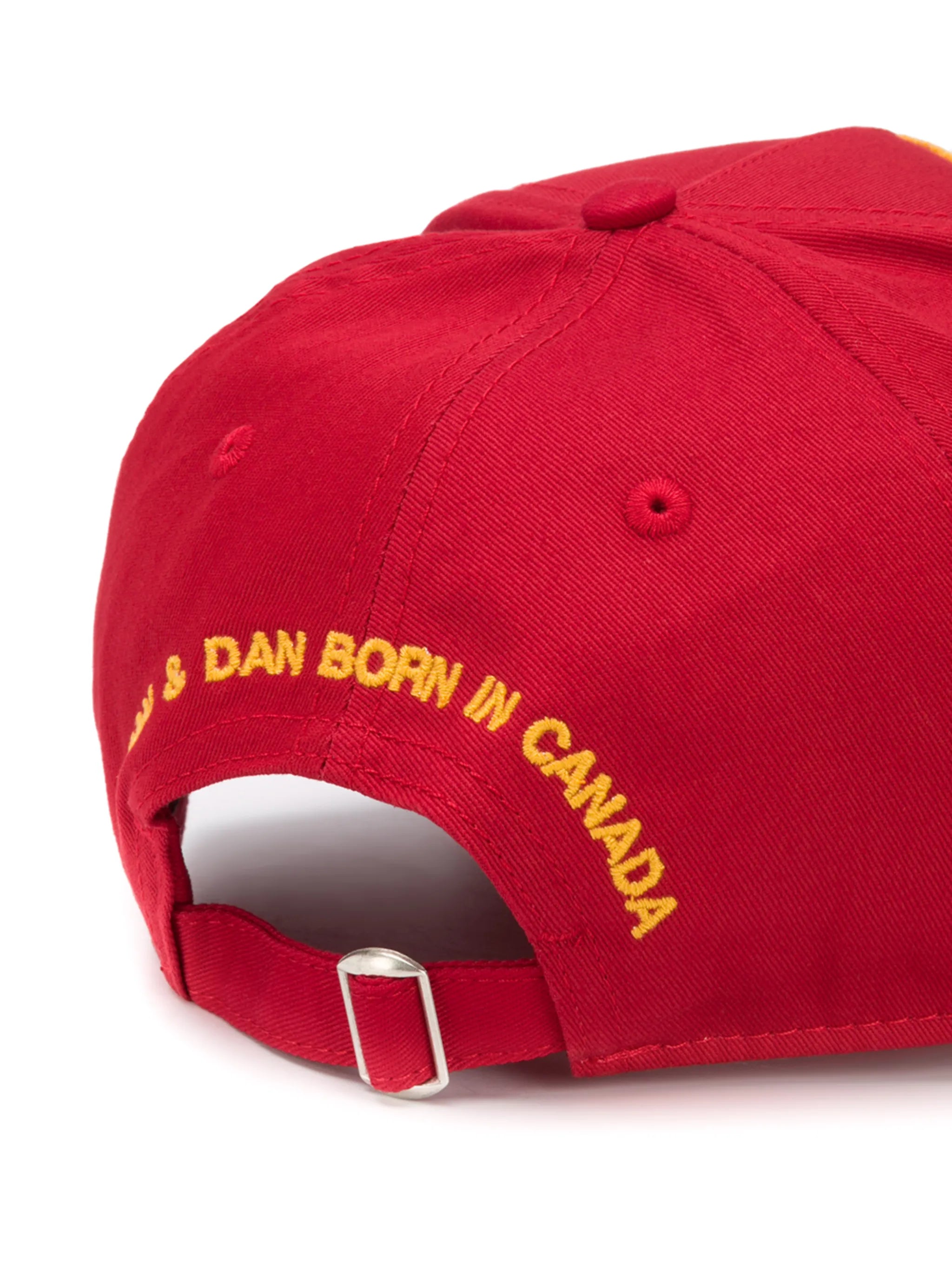 flag-patch baseball hat