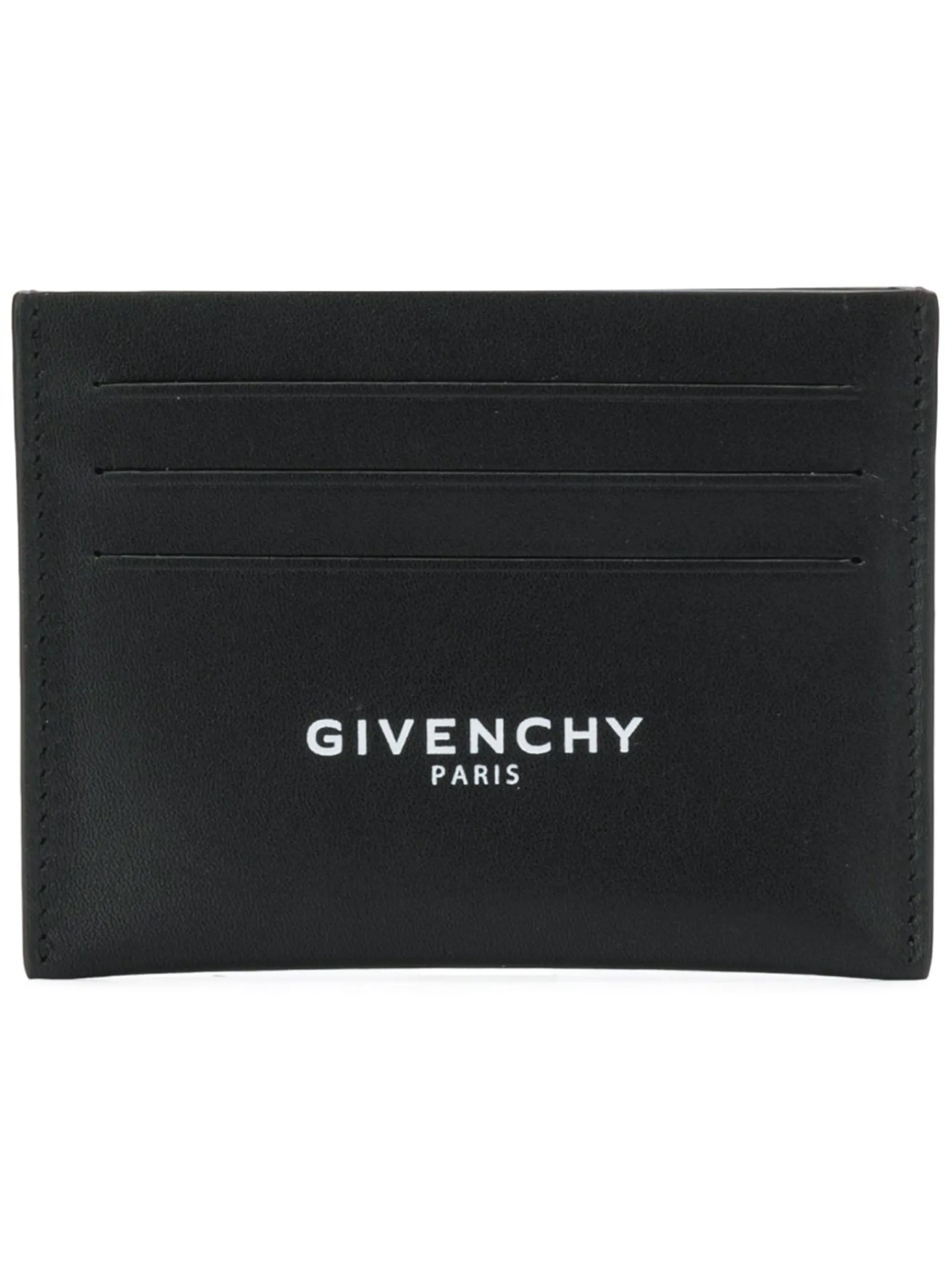 logo-print card holder