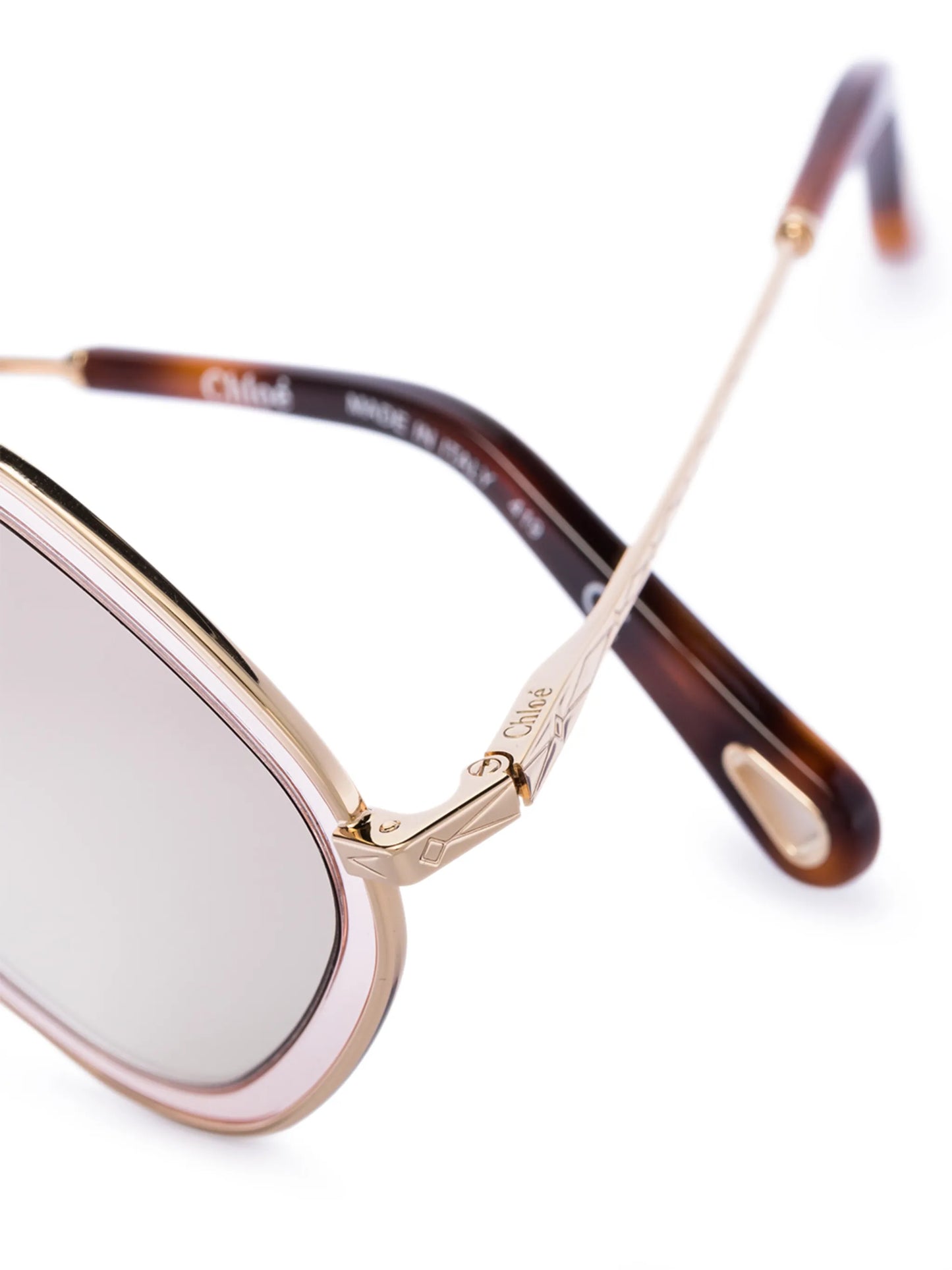 Poppy diamond-frame sunglasses