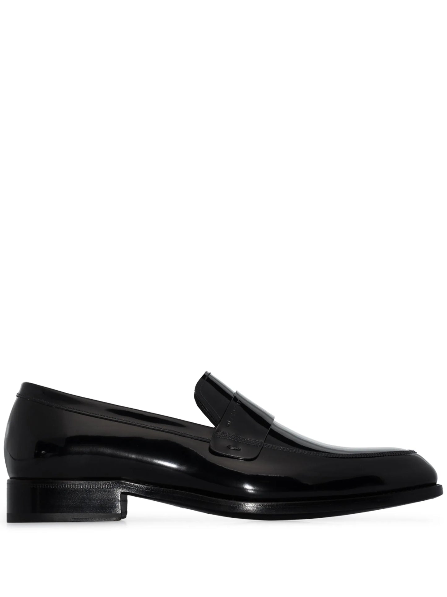 almond-toe slip-on loafers