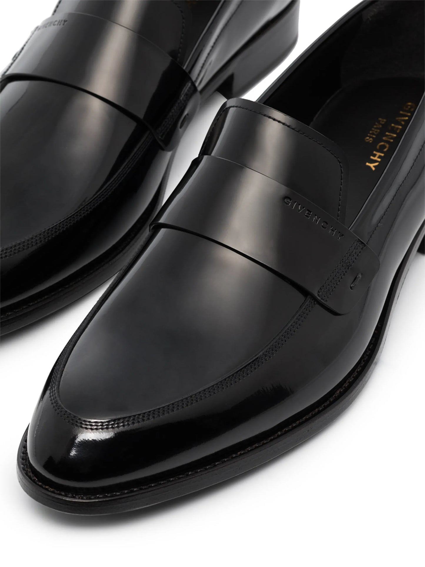 almond-toe slip-on loafers