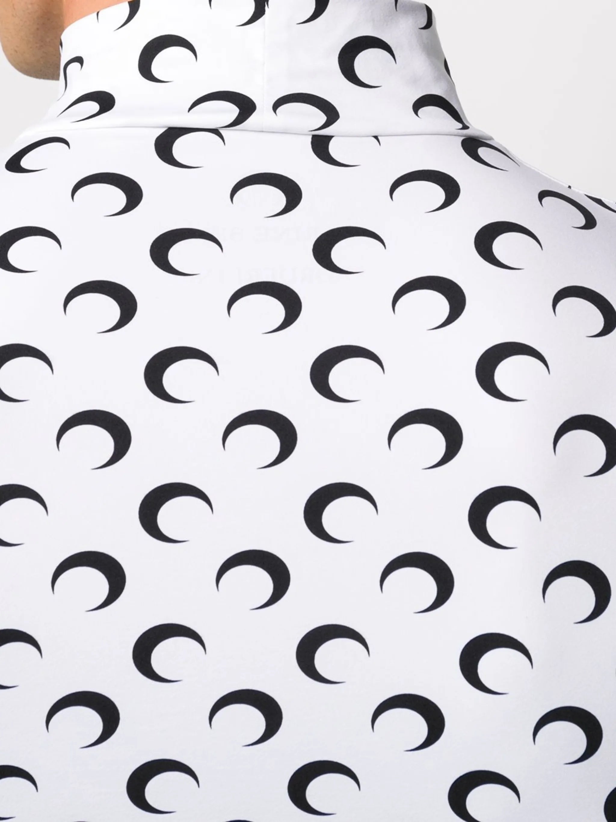logo-print turtleneck T-shirt