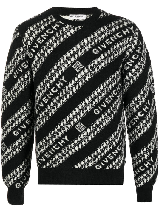 Chain logo jumper