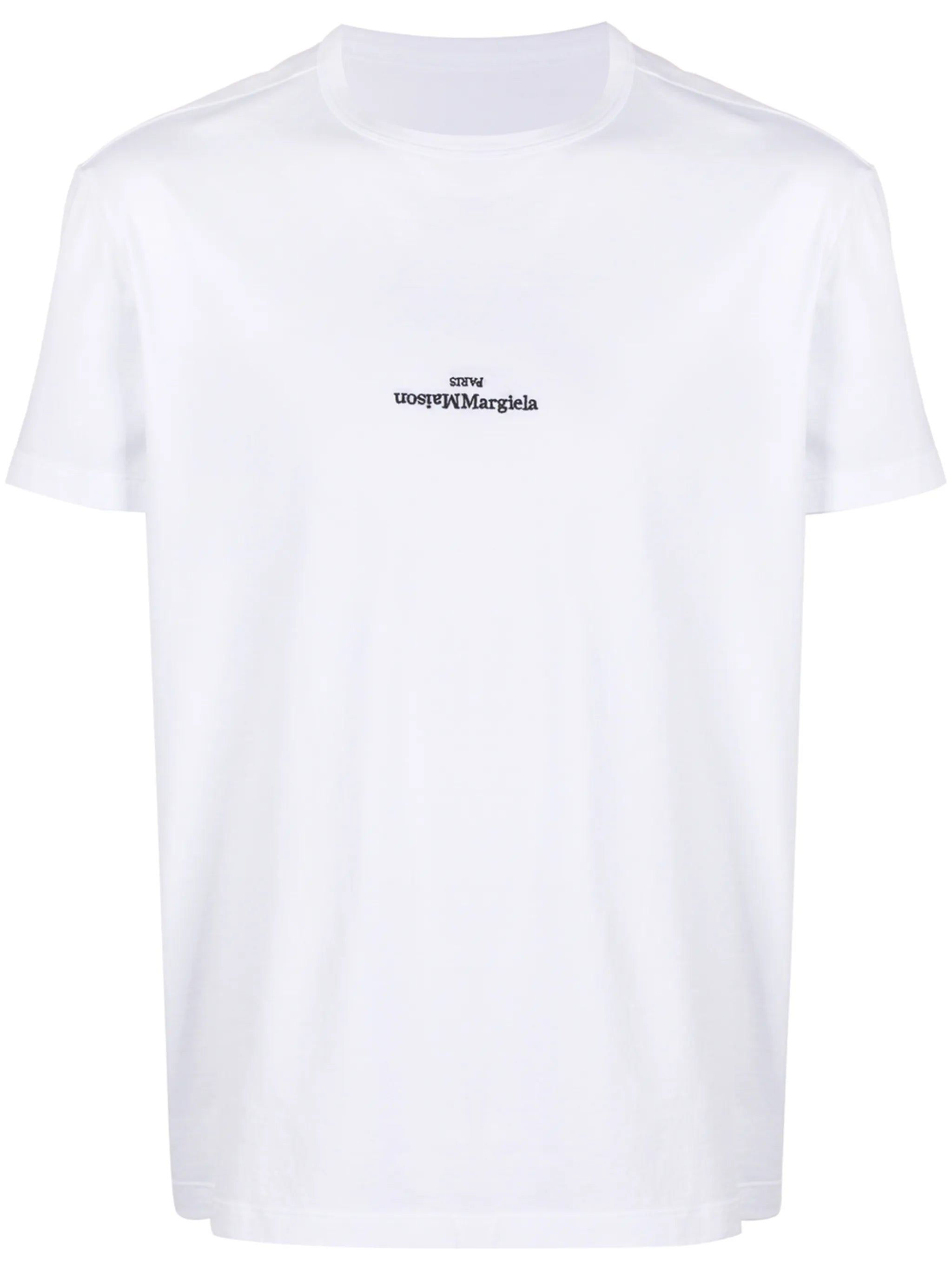 distorted logo T-shirt