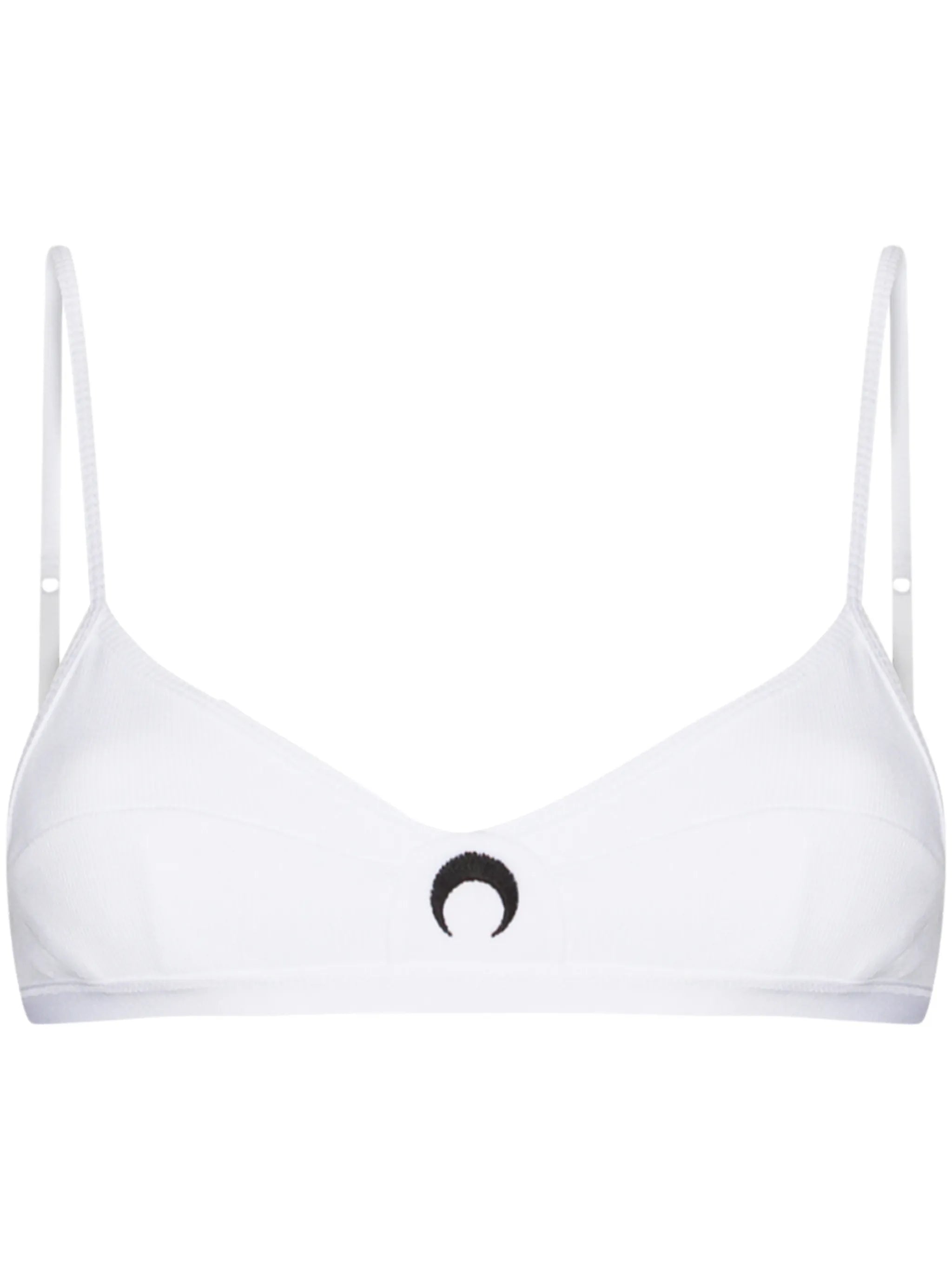 logo-print bra