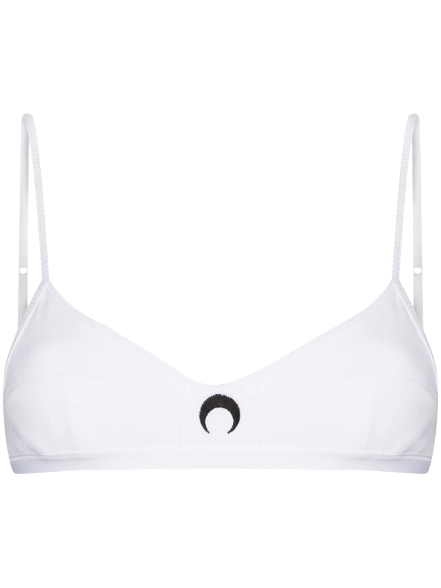 logo-print bra