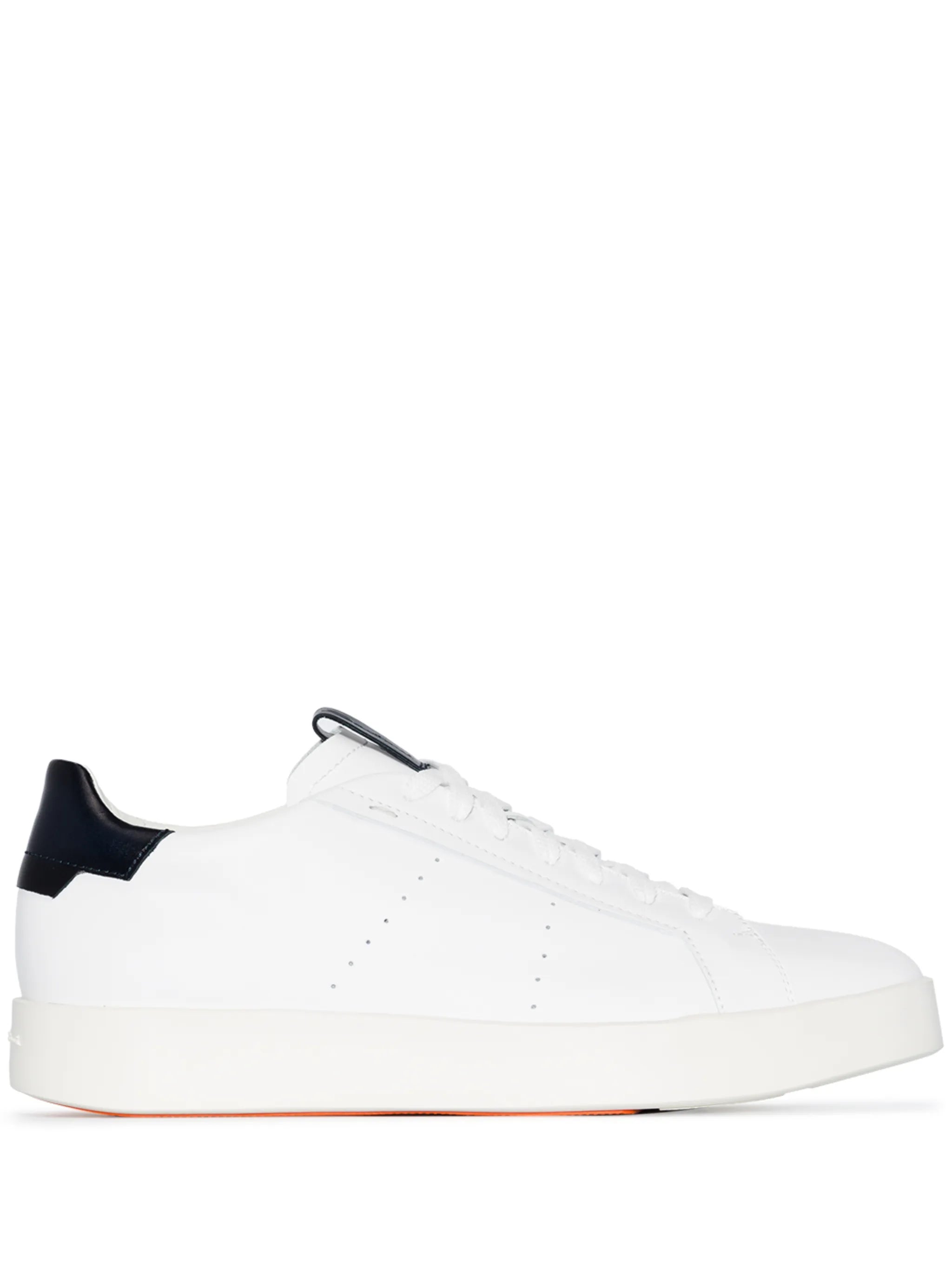 low-top lace-up sneakers