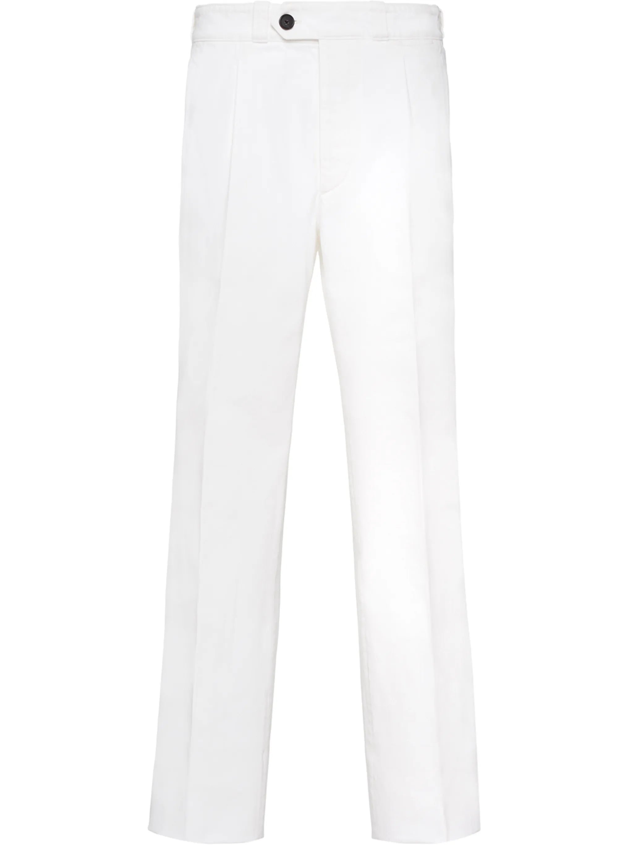 cropped straight-leg jeans