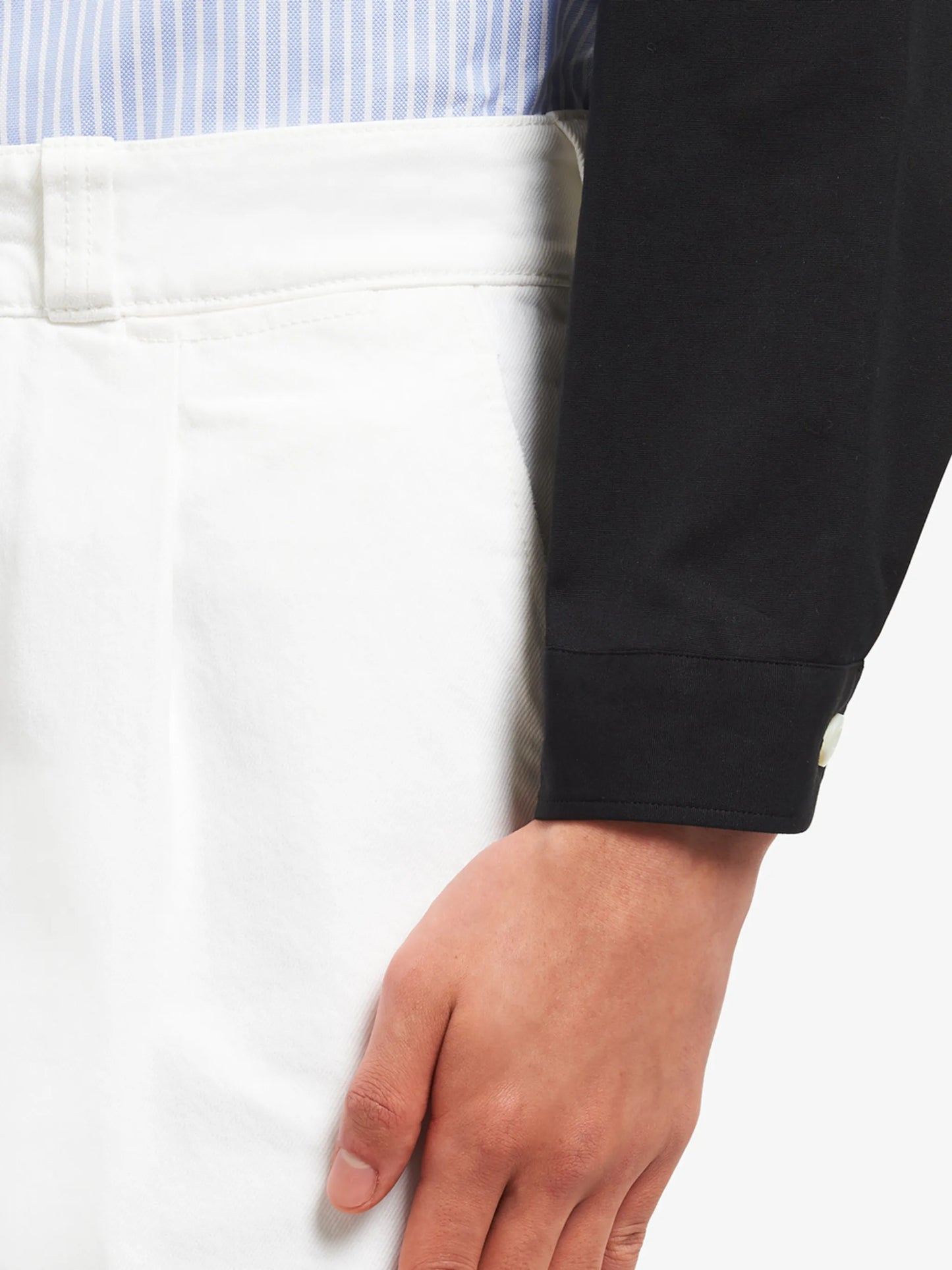 cropped straight-leg jeans
