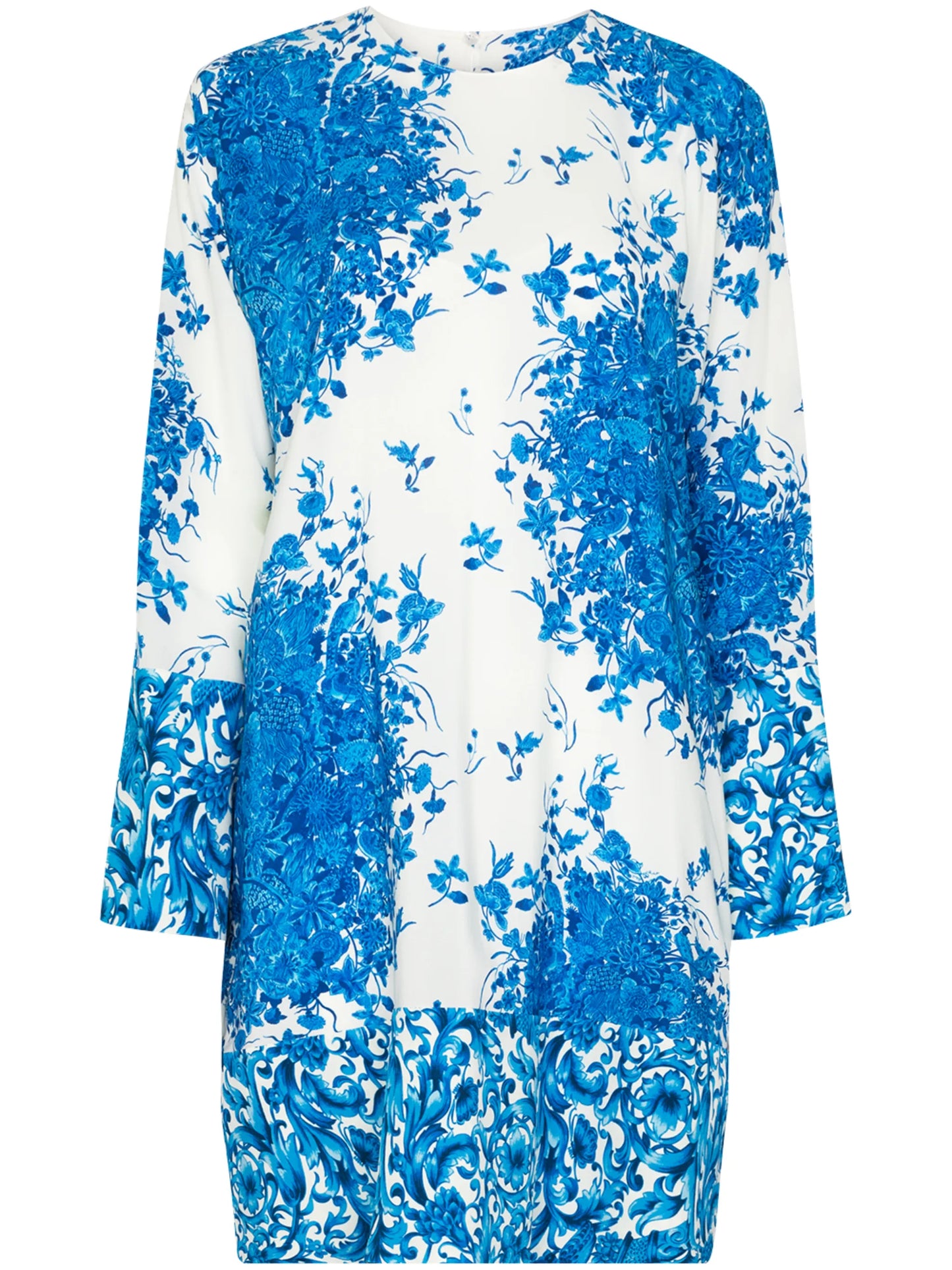 ceramic-print shift dress