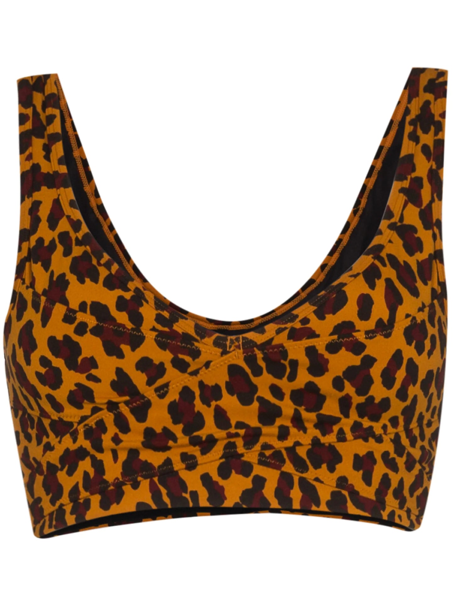 Kellam leopard-print sports bra