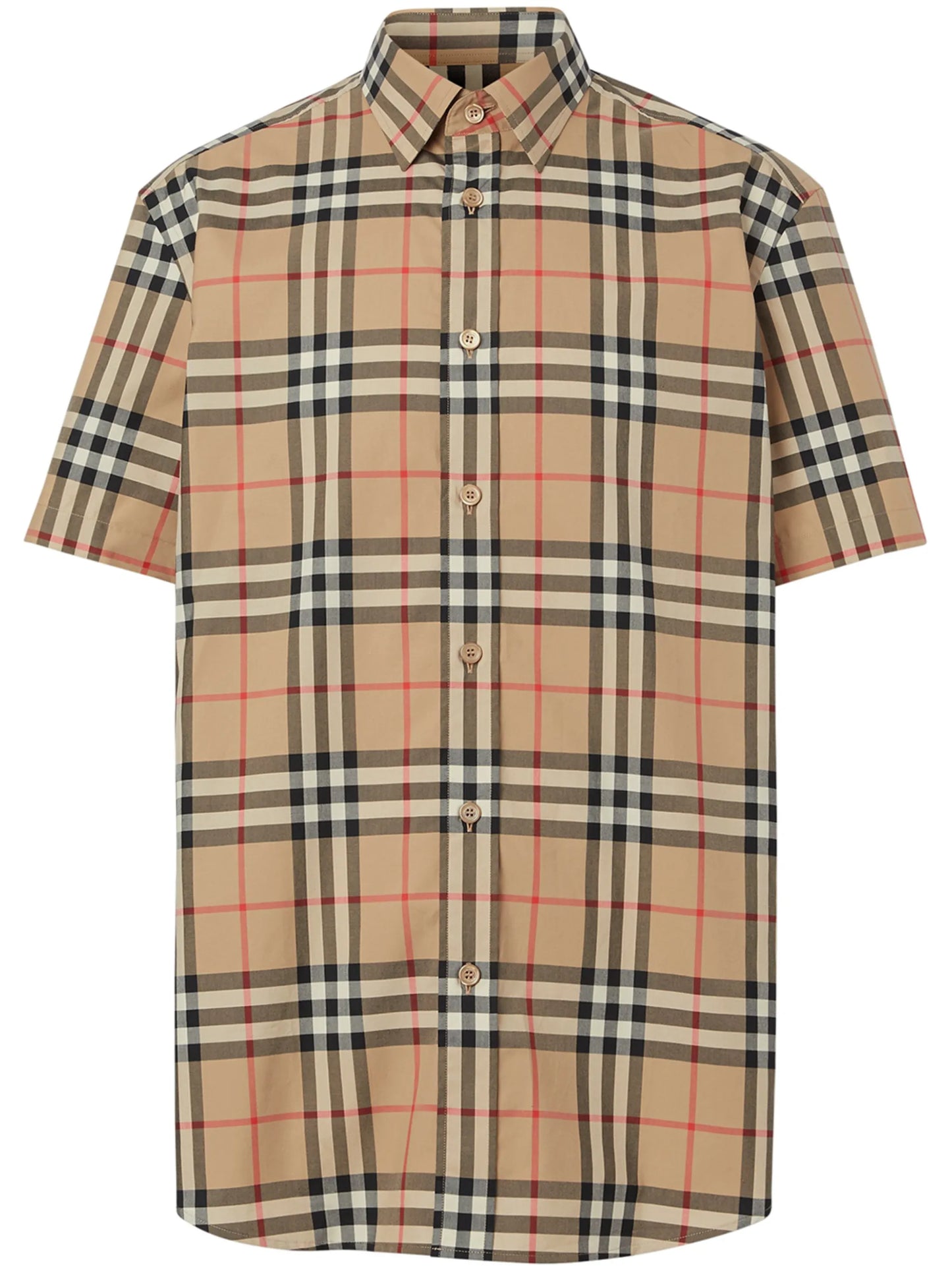check short-sleeve shirt
