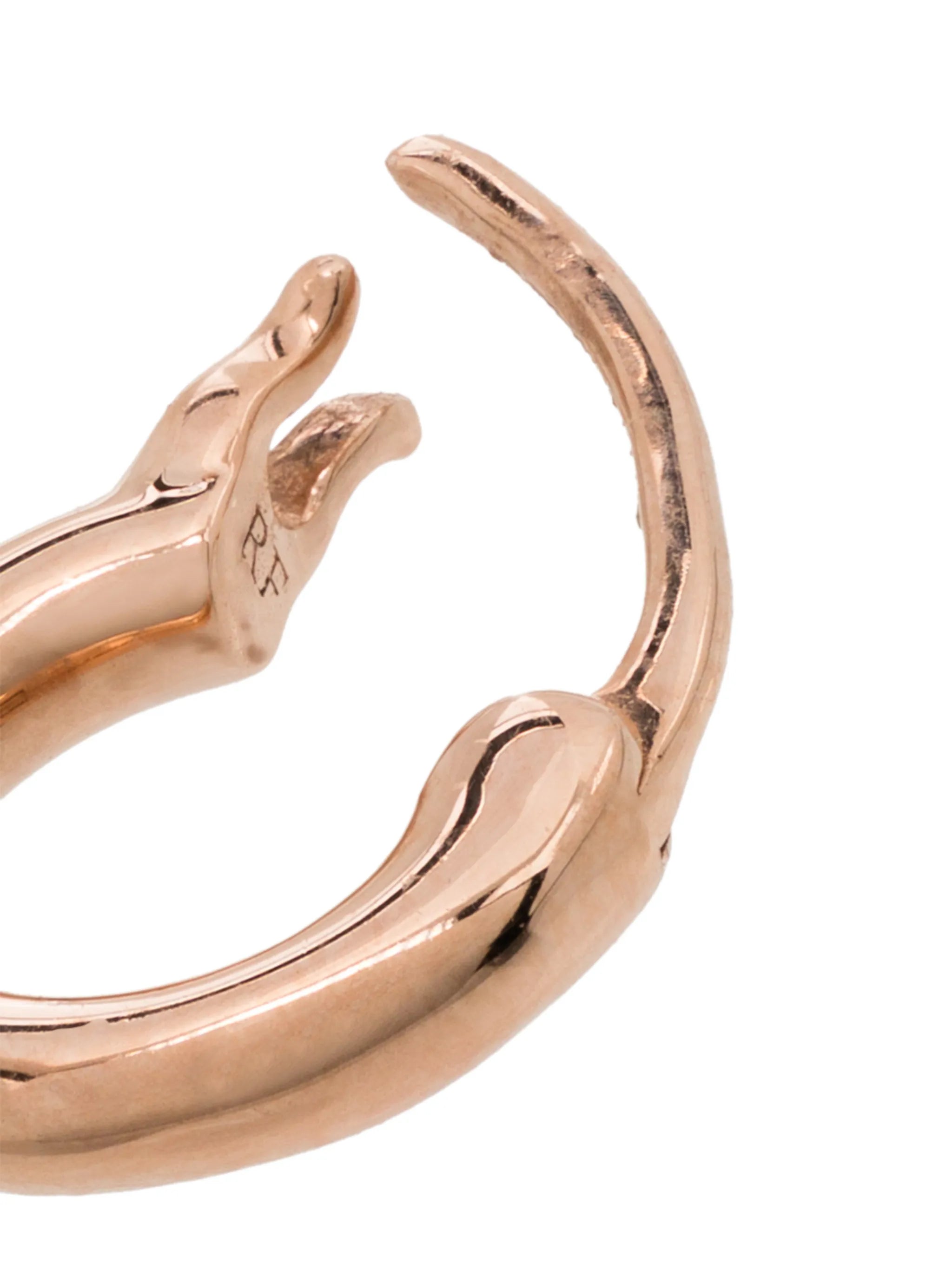Chubby Baby huggie-hoop earring