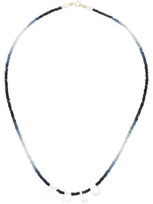 YOLO beaded necklace