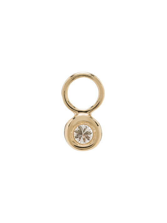 14kt yellow gold single charm