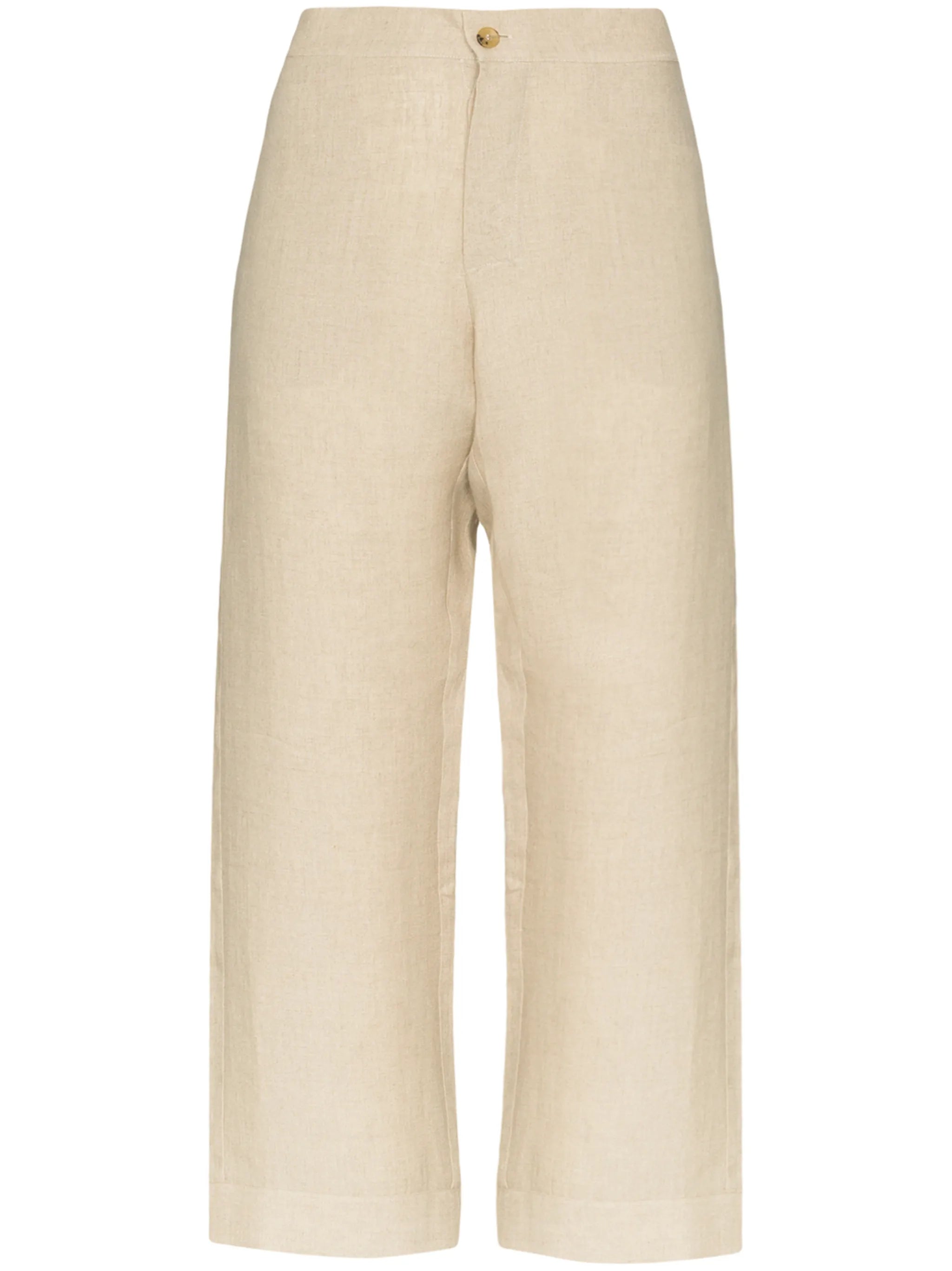 Antibes cropped wide-leg trousers