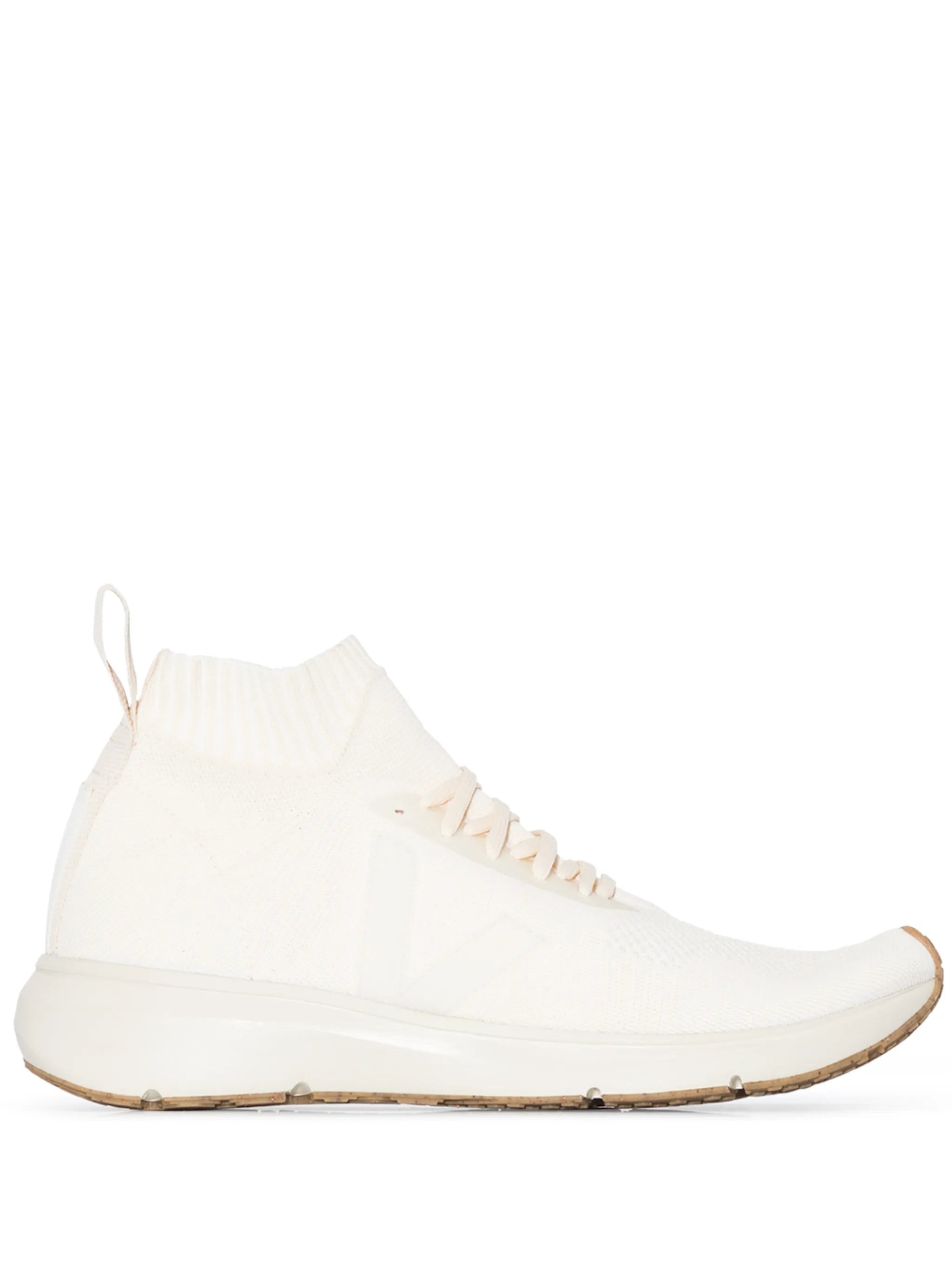 sock-style high-top sneakers