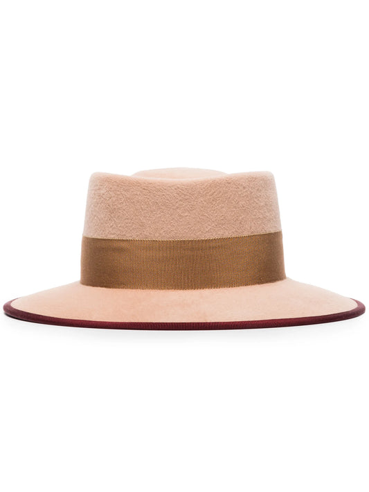 beige Gerhard felt fedora