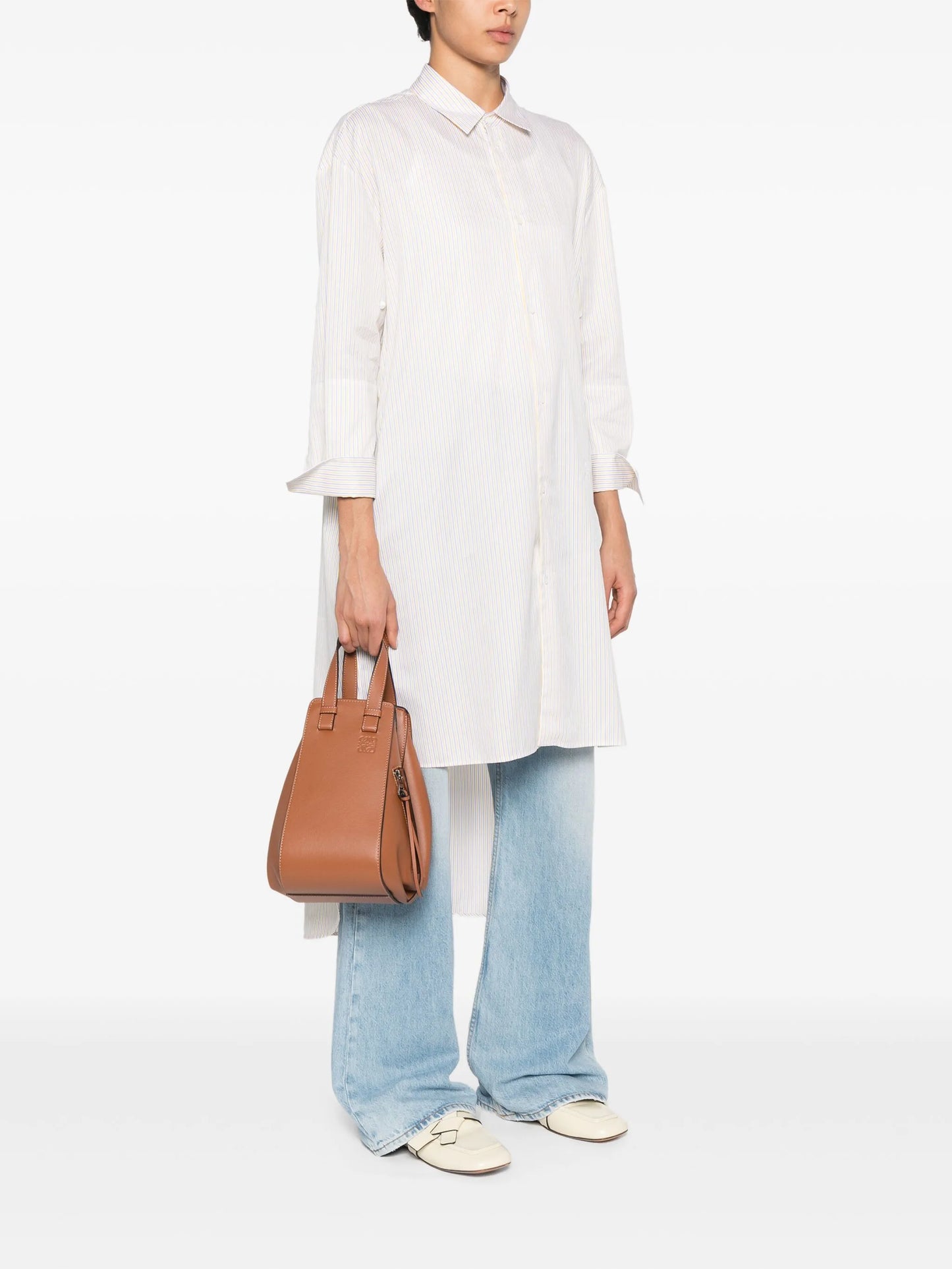 small Hammock leather tote bag