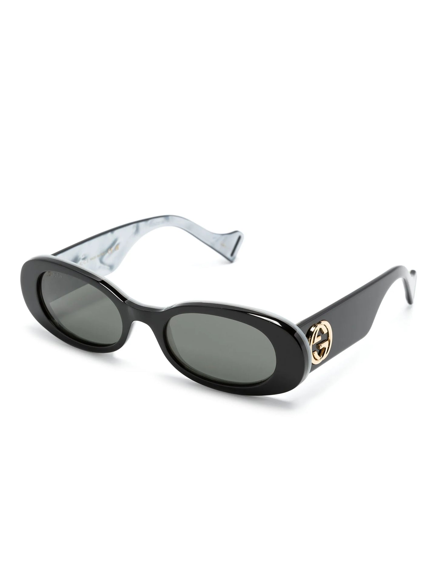GG oval-frame sunglasses
