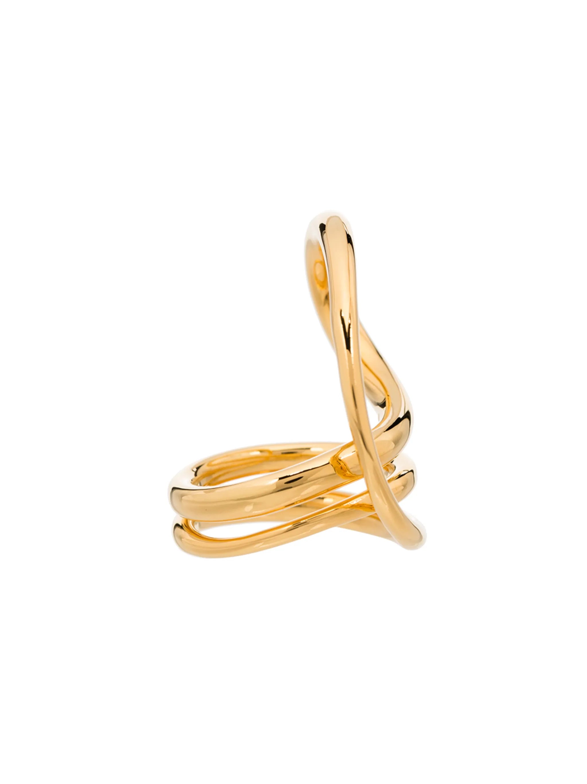 Round Trip sculpted ring