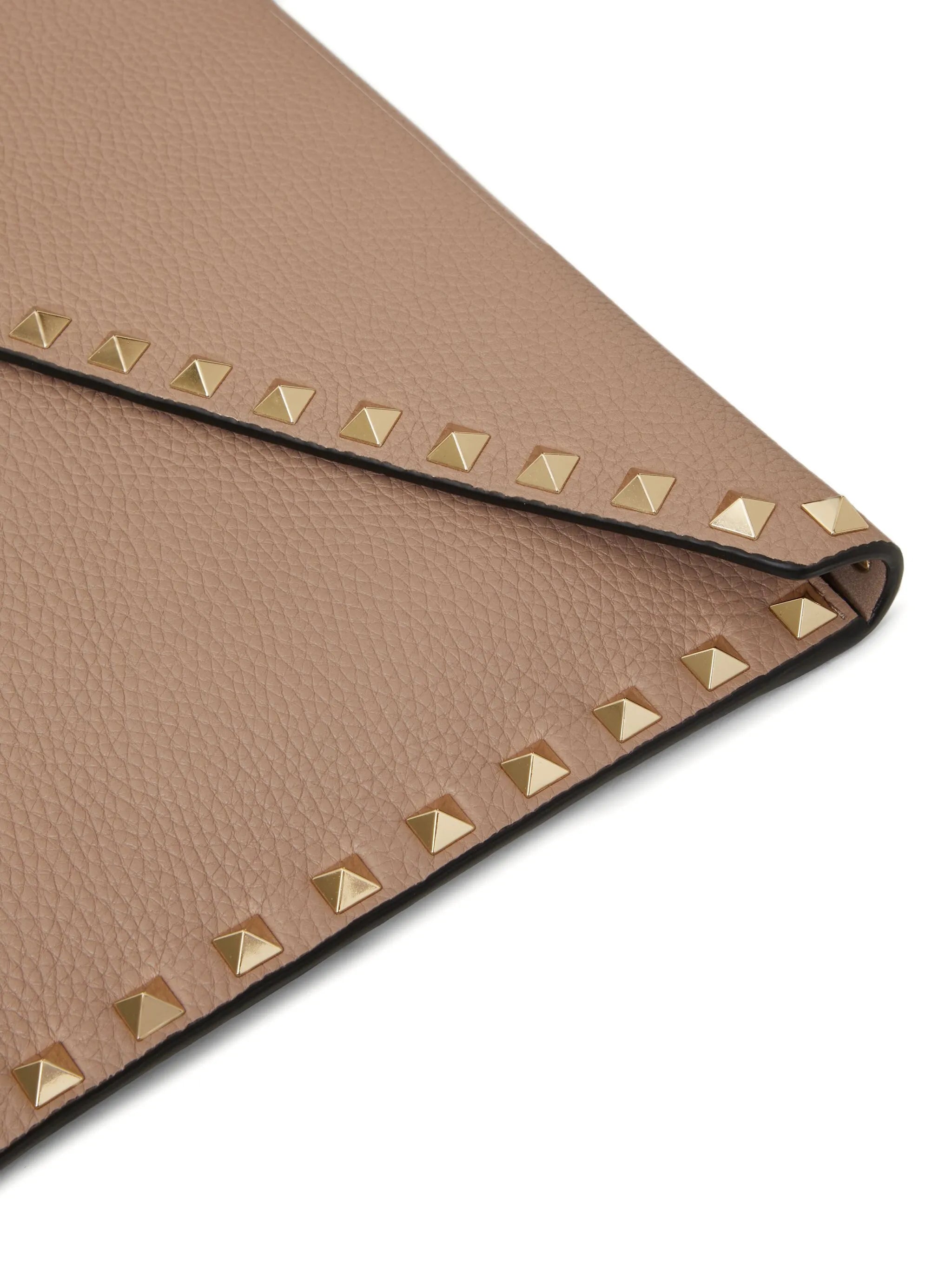 Rockstud envelope clutch bag