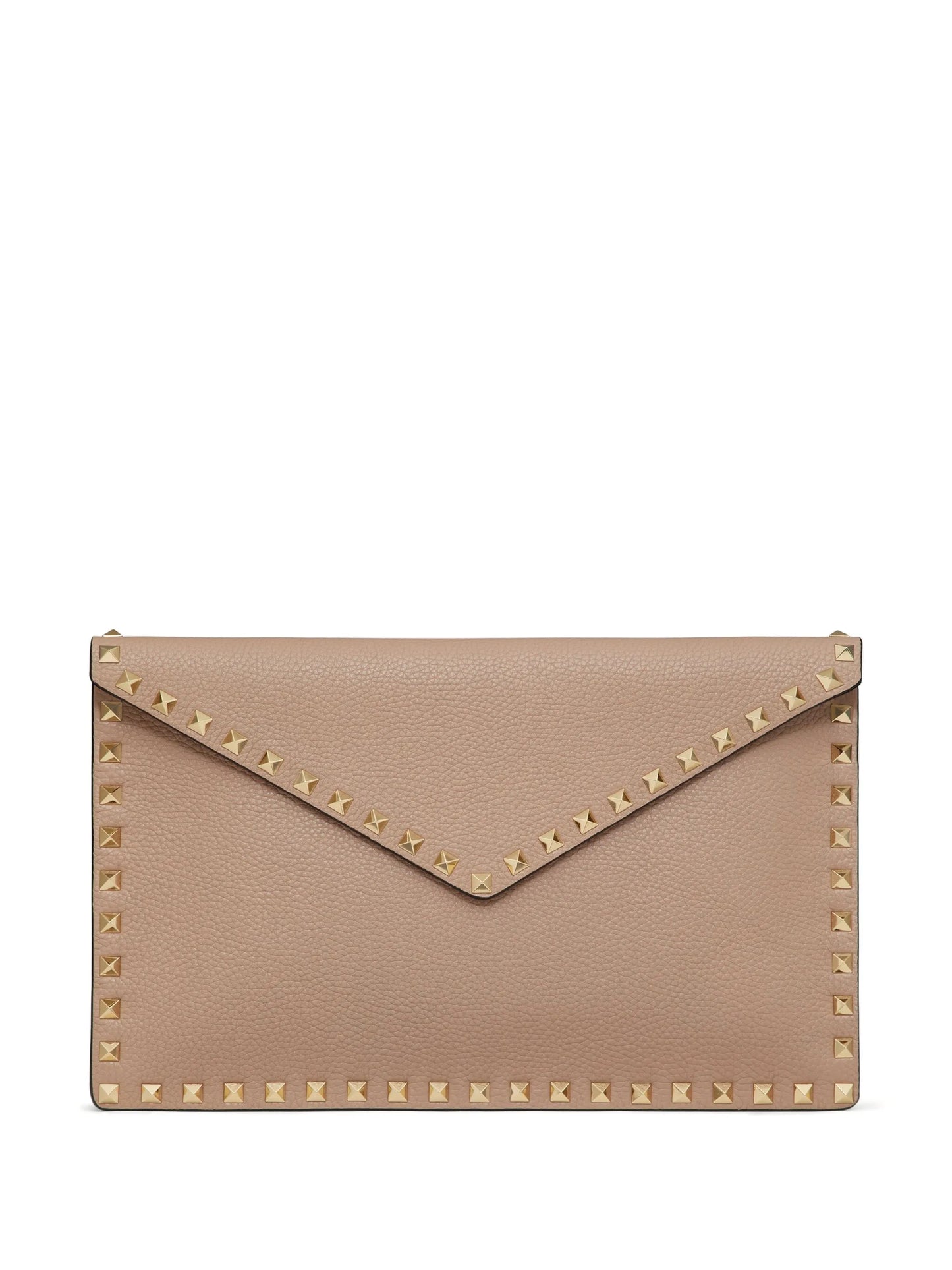 Rockstud envelope clutch bag