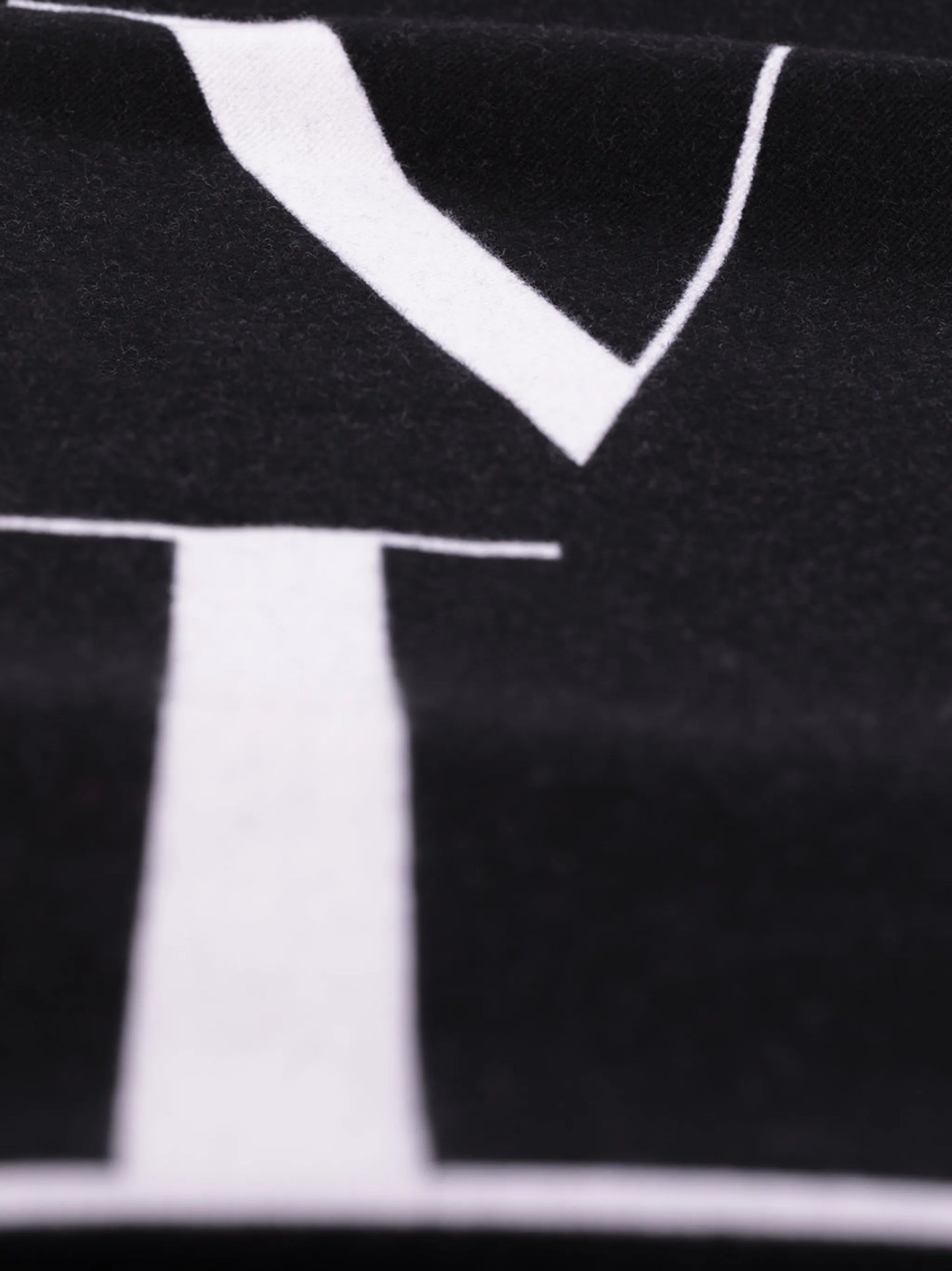 VLTN intarsia-knit scarf