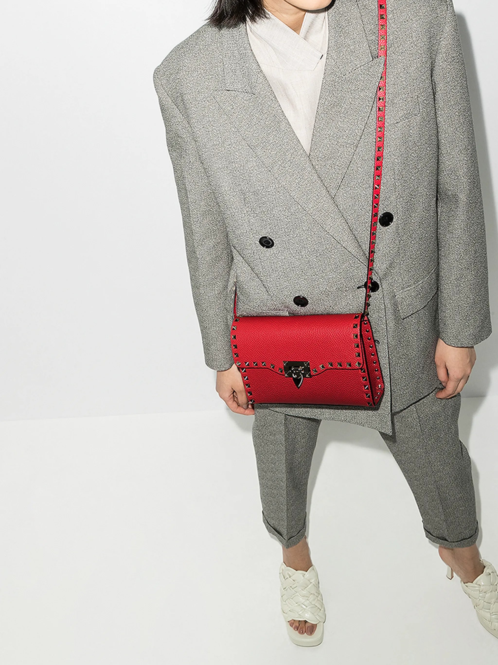 Rockstud shoulder bag