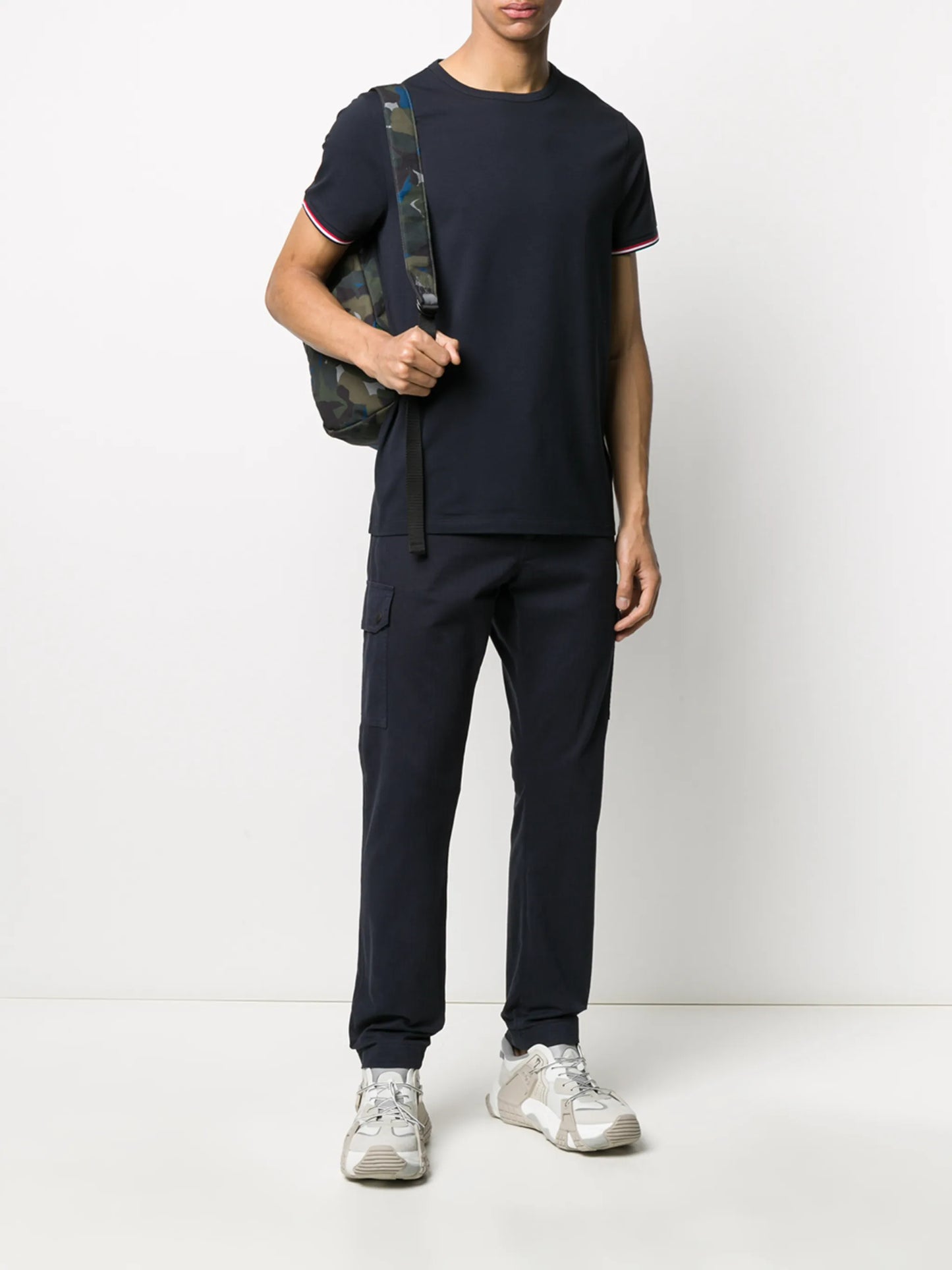 stretch-cotton T-shirt