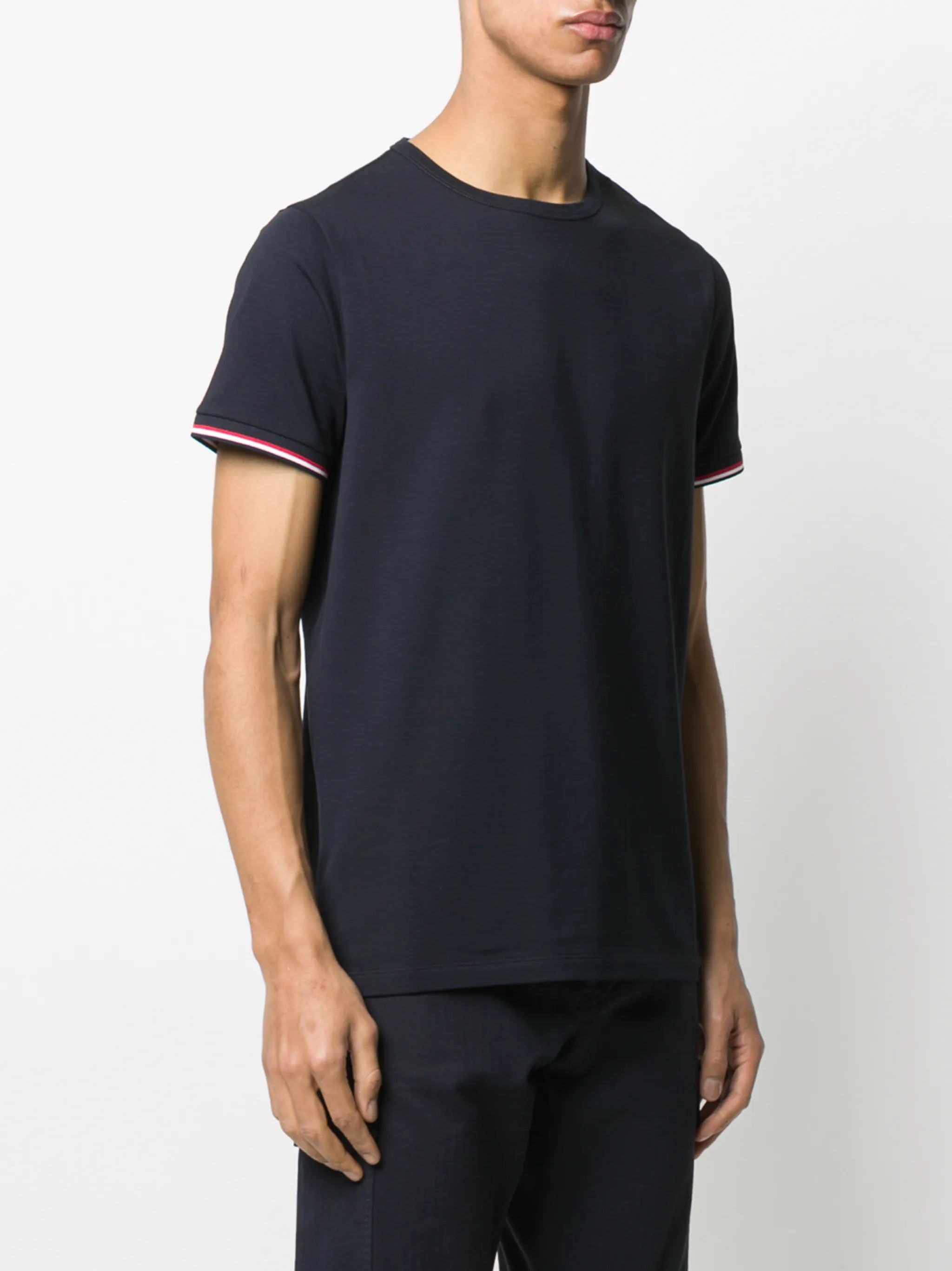 stretch-cotton T-shirt