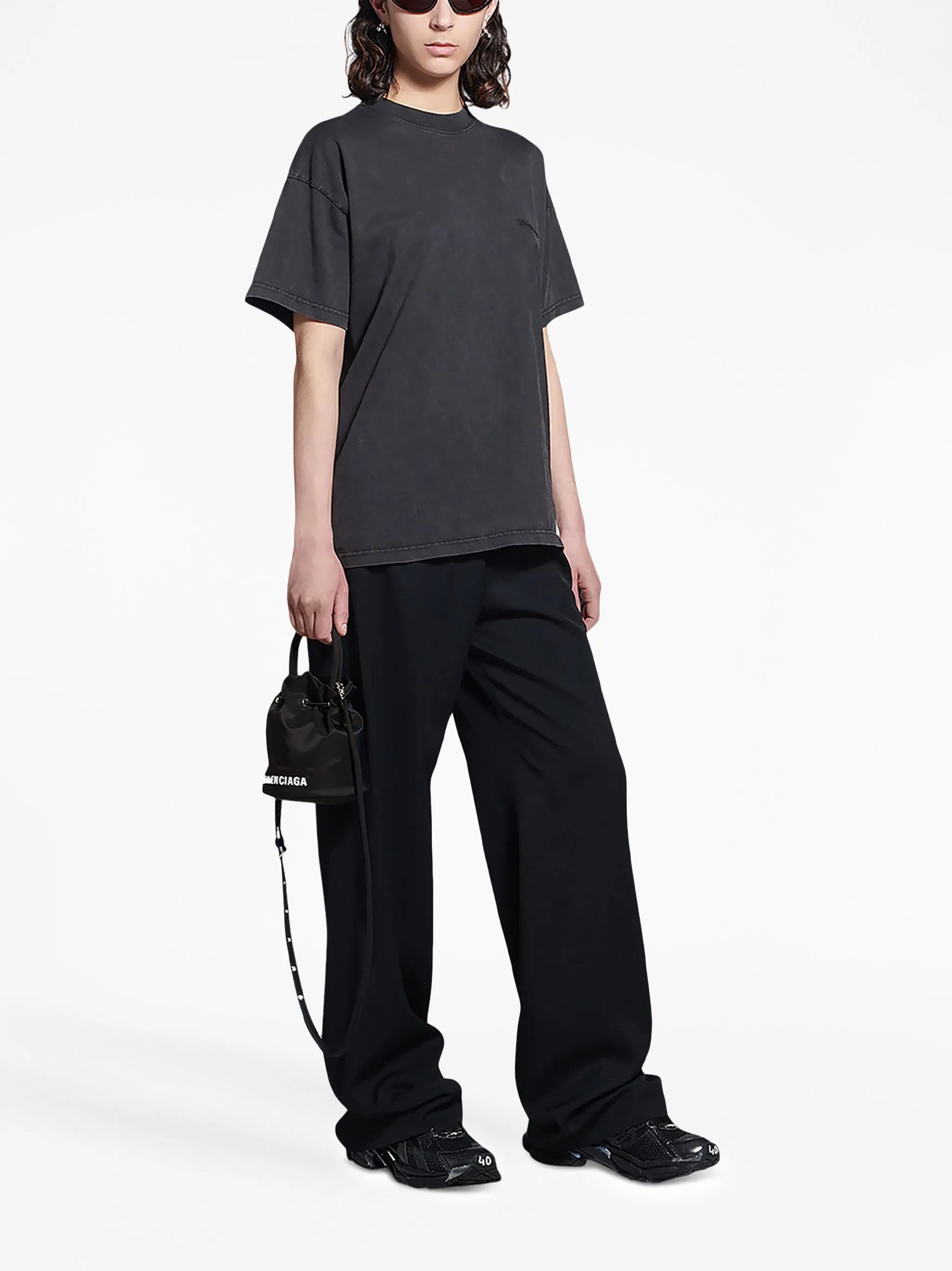 Wheel XS drawstring bucket bag