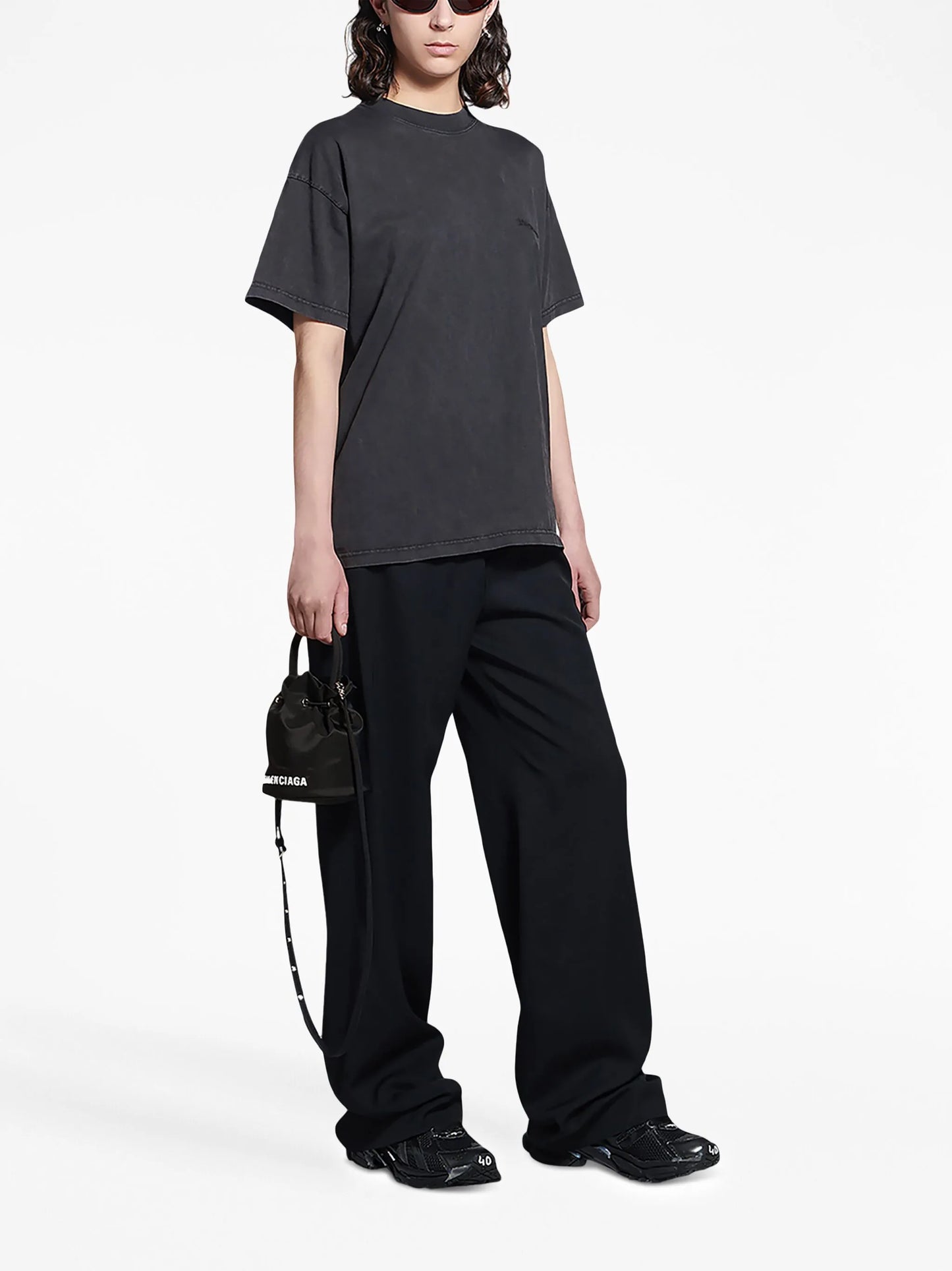 Wheel XS drawstring bucket bag