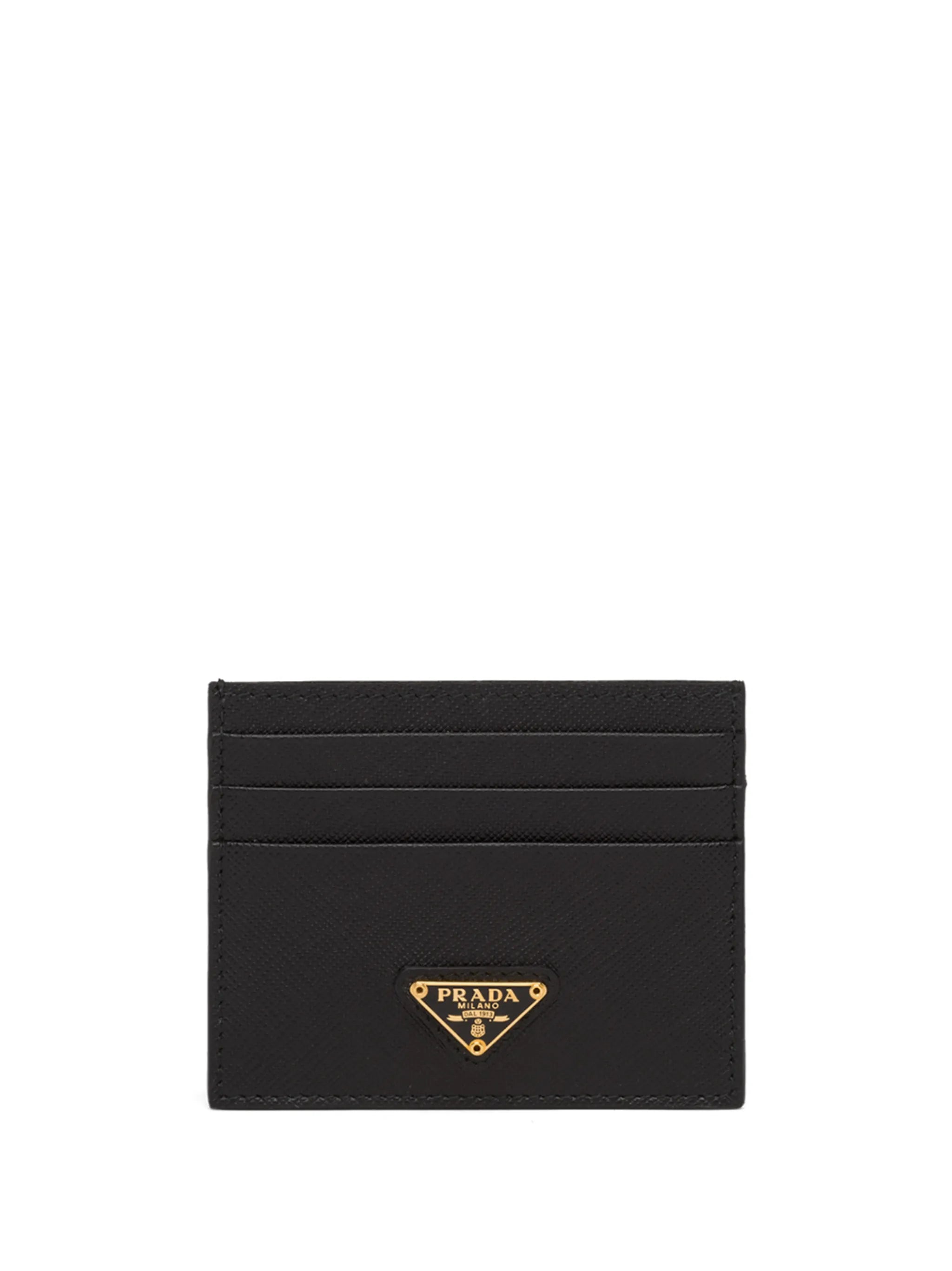 Saffiano leather card holder