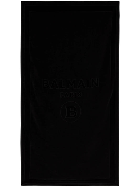 logo embossed towel